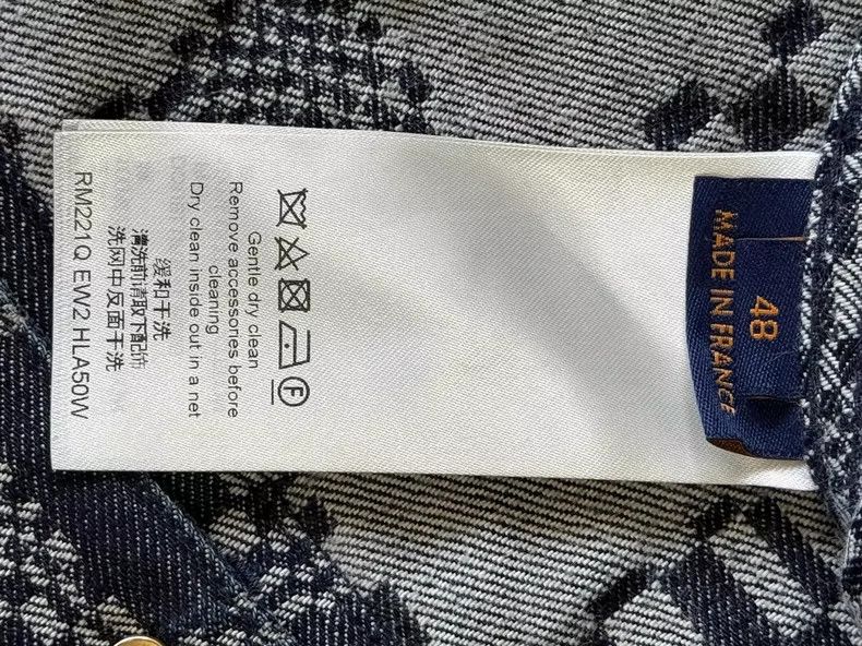 Louis Vuitton LOUIS VUITTON Checkerboard denim jacket Size US M / EU 48-50 / 2 - 8 Thumbnail
