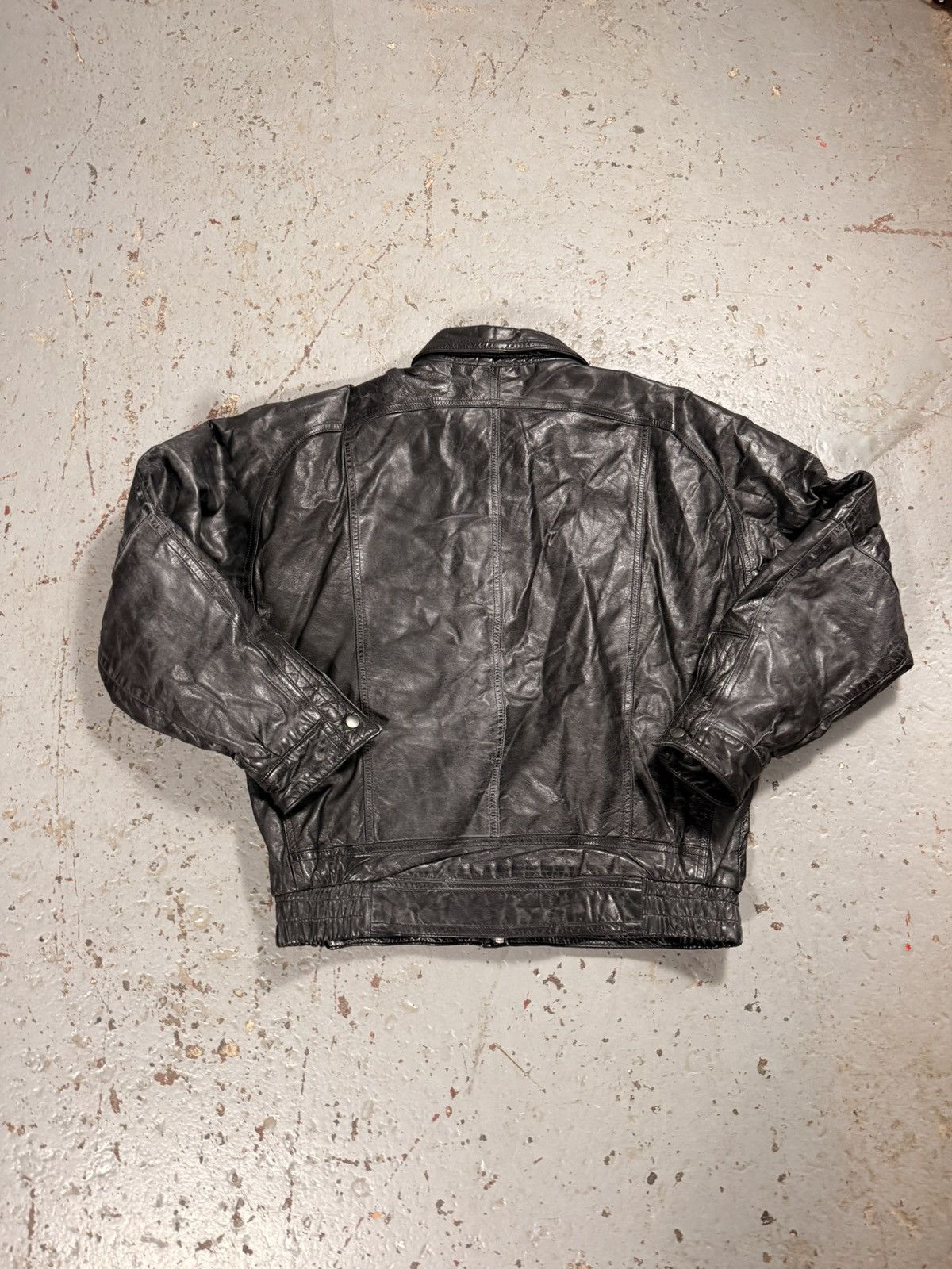 Other Vintage Club International Leather Jacket Size US M / EU 48-50 / 2 - 7 Thumbnail