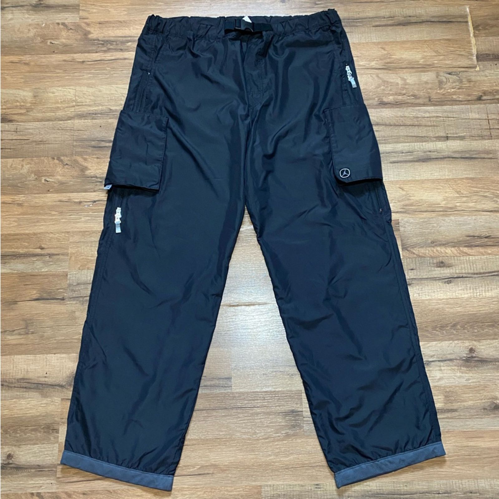 Jordan Brand Y2K Jordan Belted Windbreaker Wide Leg Cargo Pants Size US 34 / EU 50 - 1 Thumbnail