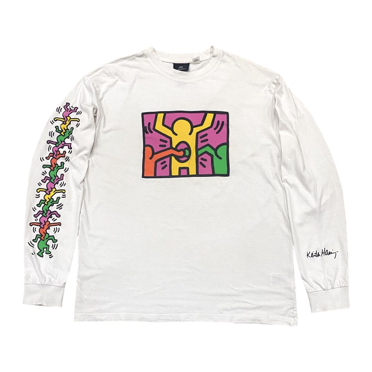 H&M × Keith Haring Keith Haring Art H&M Longsleeves Tshirt Size US M / EU 48-50 / 2 - 1 Thumbnail