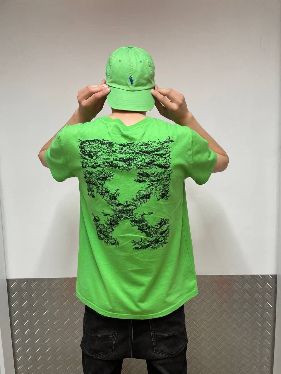 Off-White Vintage OFF-WHITE Bonsai Tee Shirt Size US L / EU 52-54 / 3 - 1 Thumbnail