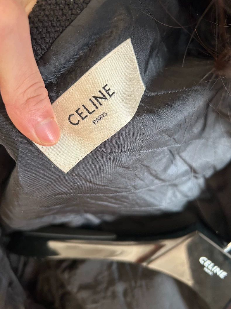 Celine Celine 21FW Cowhide Black and White Oversized Baseball Jack Size US S / EU 44-46 / 1 - 3 Thumbnail