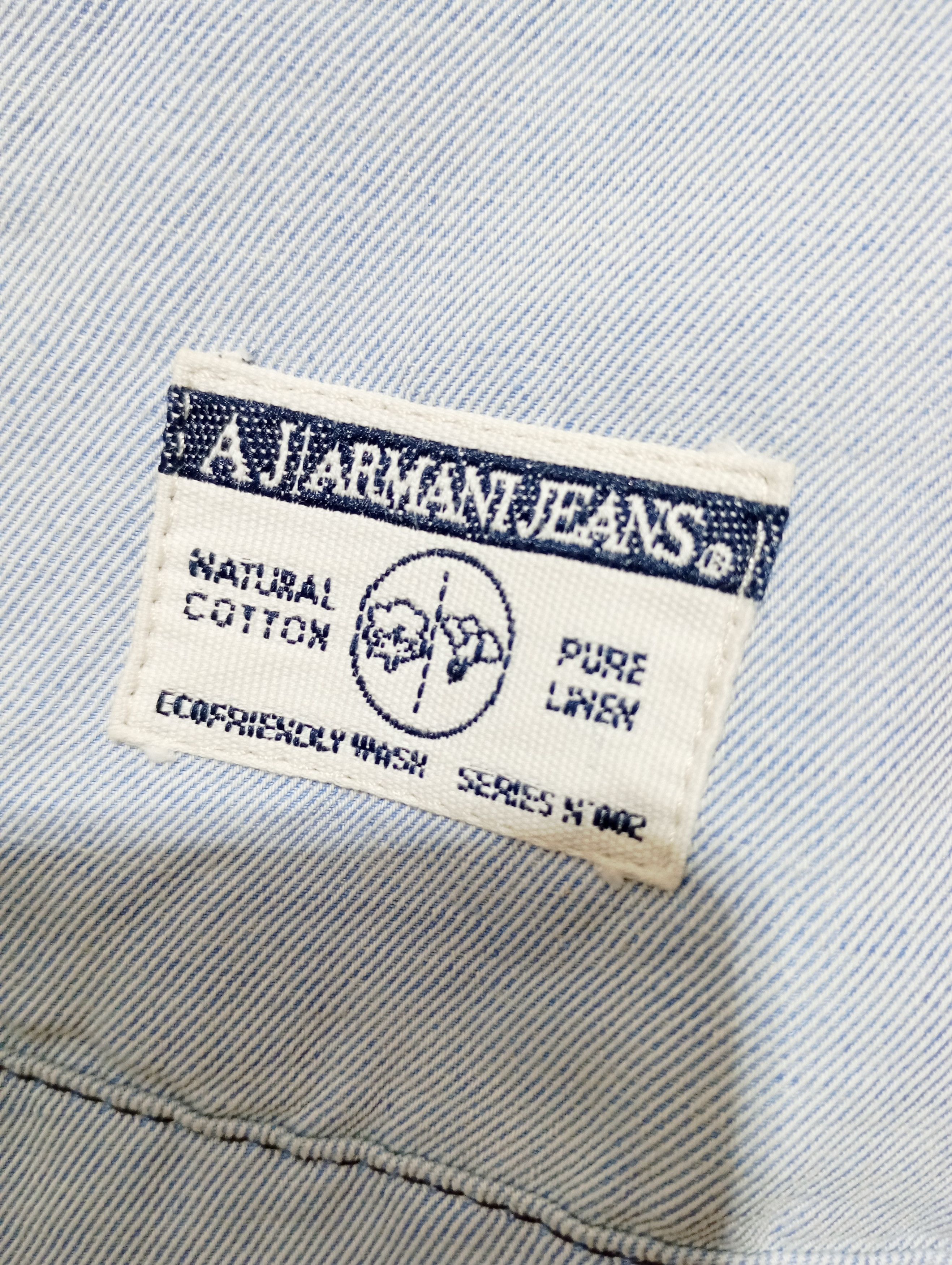 Armani Armani Jeans Vintage Light Jacket Size US L / EU 52-54 / 3 - 7 Thumbnail