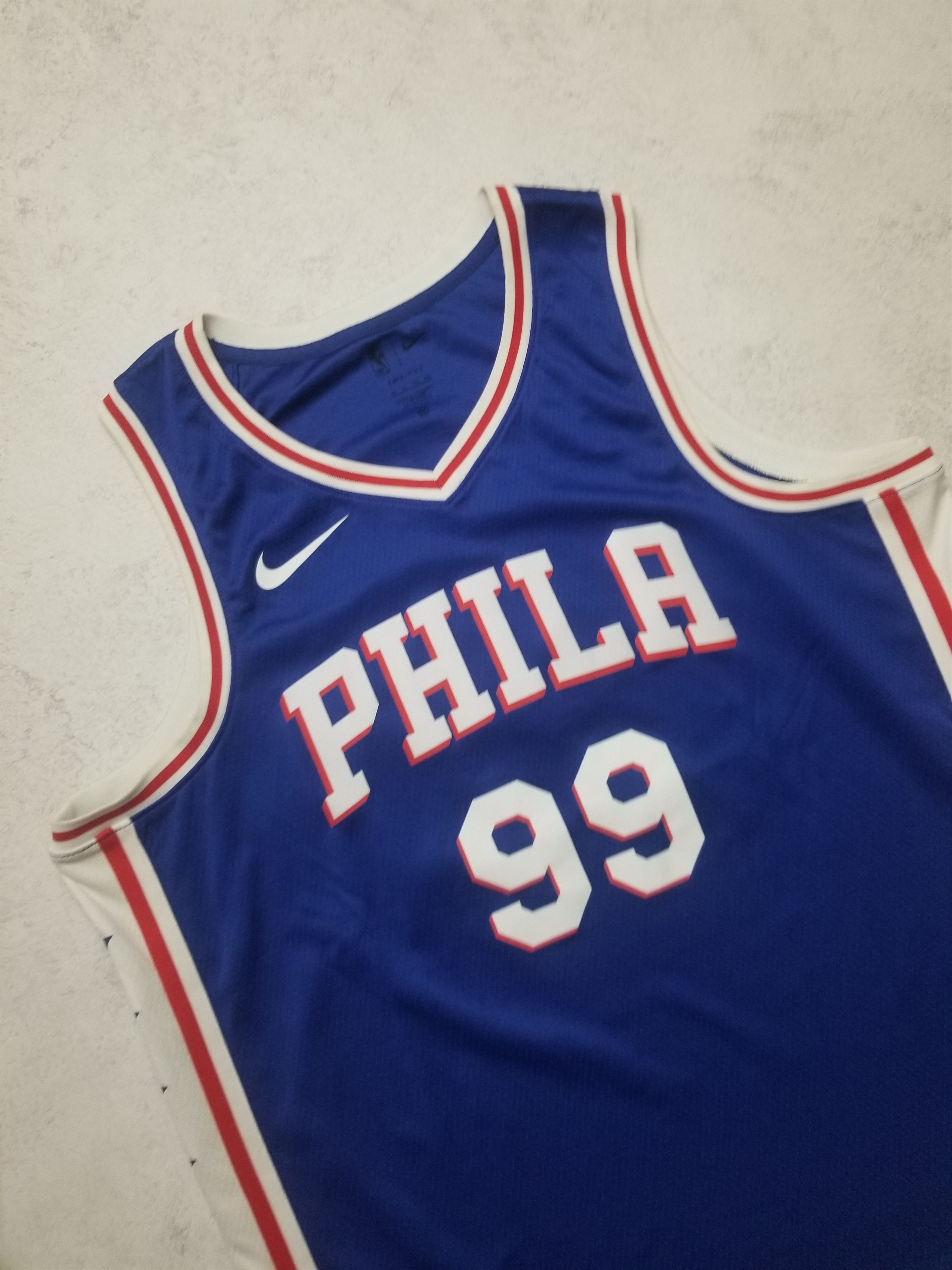 Nike Philadelphia 76ers Icon Edition #99 Catmeister Jersey Size US XL / EU 56 / 4 - 10 Thumbnail