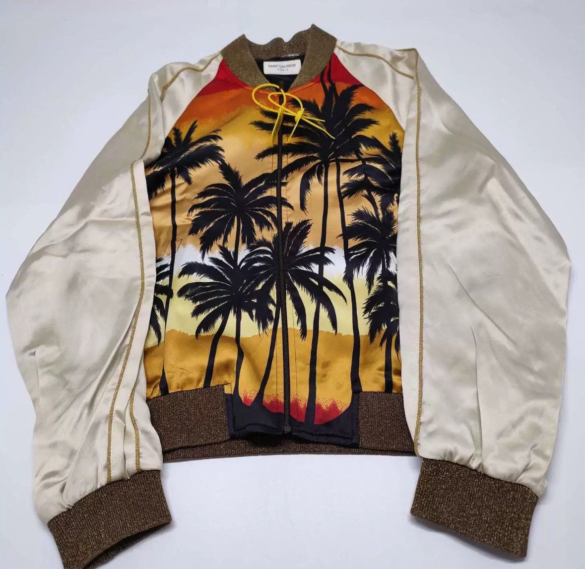 Saint Laurent Paris Saint Laurent Paris 16ss coconut tree jacket-2506 Size US M / EU 48-50 / 2 - 6 Thumbnail