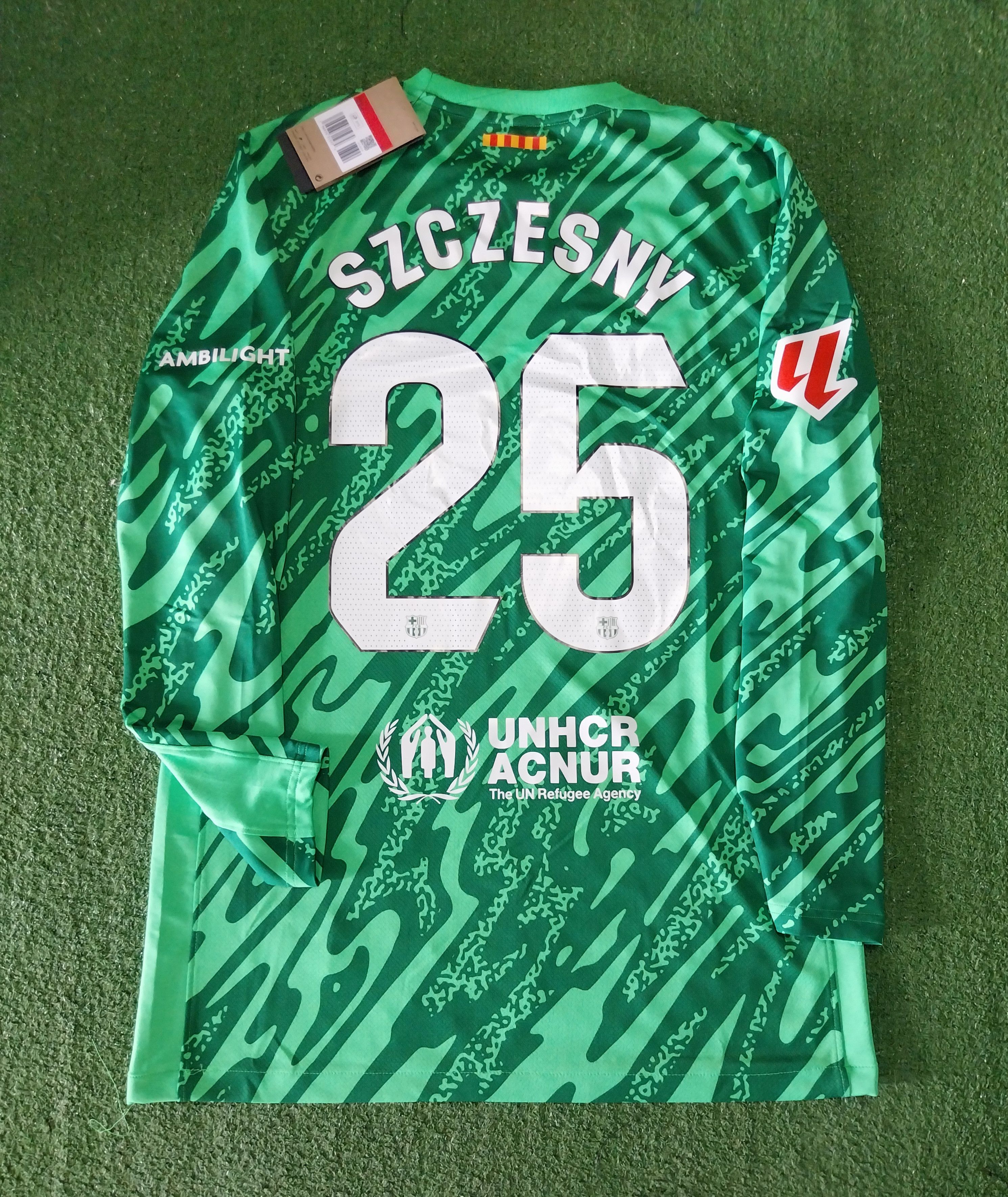 Nike Barcelona GK 2024/2025 szcezesny jersey football Size US L / EU 52-54 / 3 - 1 Thumbnail