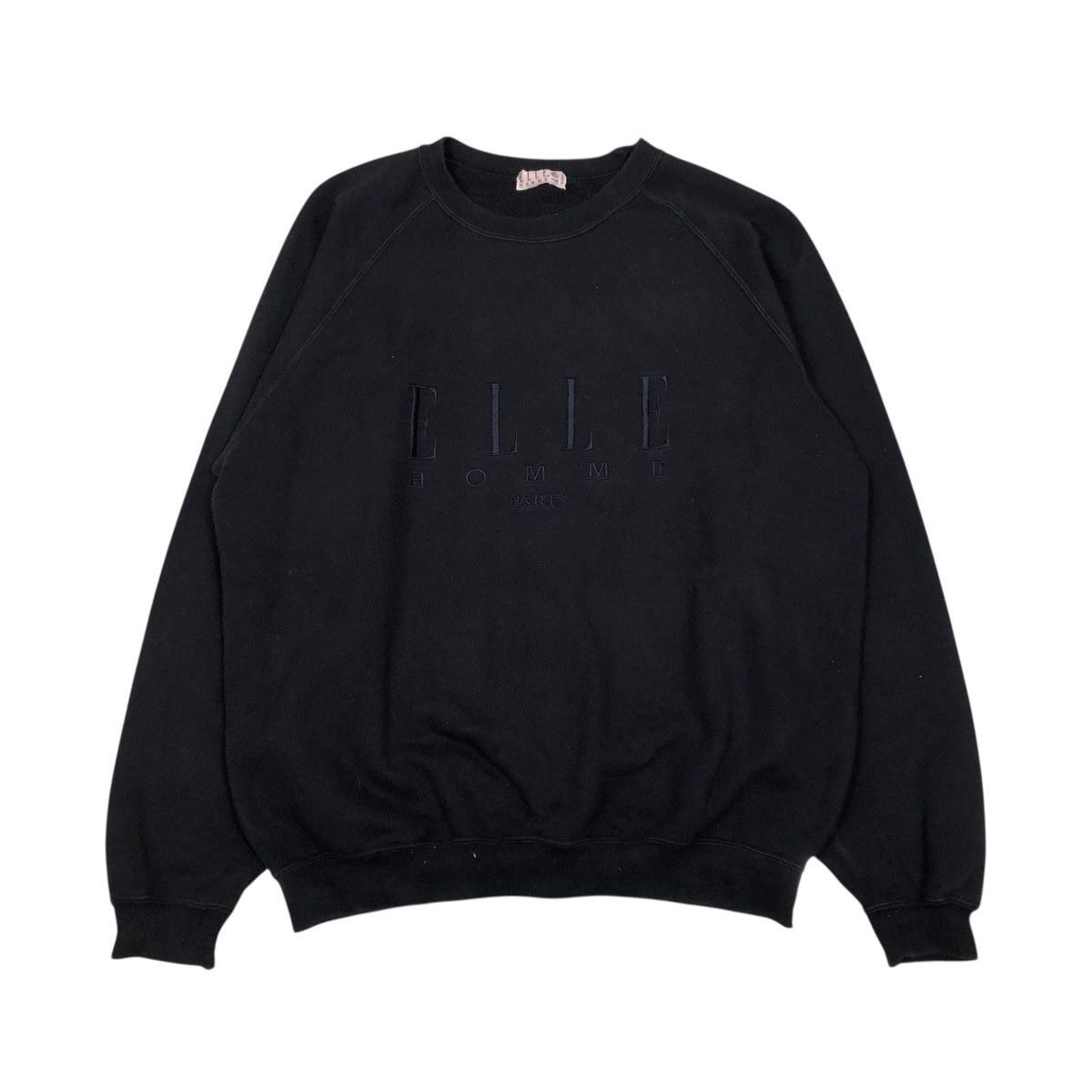 Vintage 🔥VINTAGE SWEATSHIRT ELLE HOMME PARIS BIG LOGO ISSEY MIYAKE Size US L / EU 52-54 / 3 - 1 Thumbnail