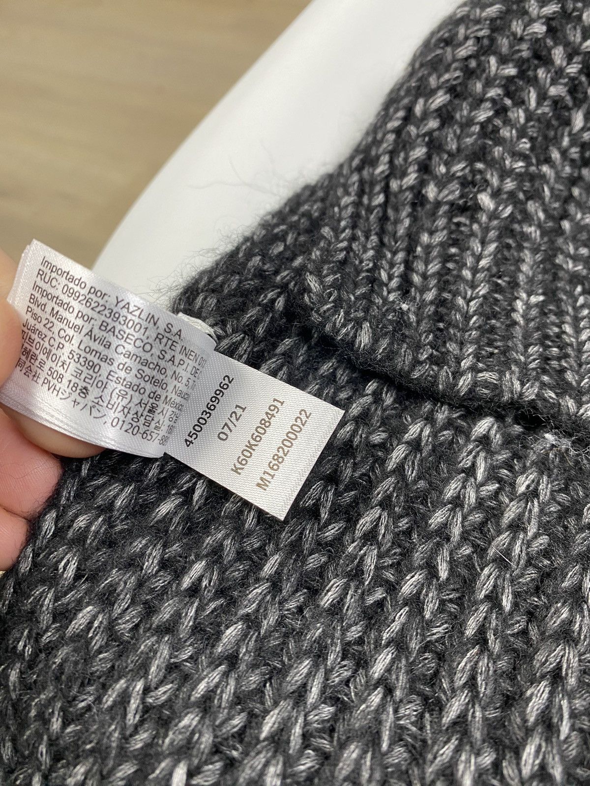 Calvin Klein Calvin Klein Knit Scarf Cotton-Wool-Polyester Size ONE SIZE - 5 Thumbnail