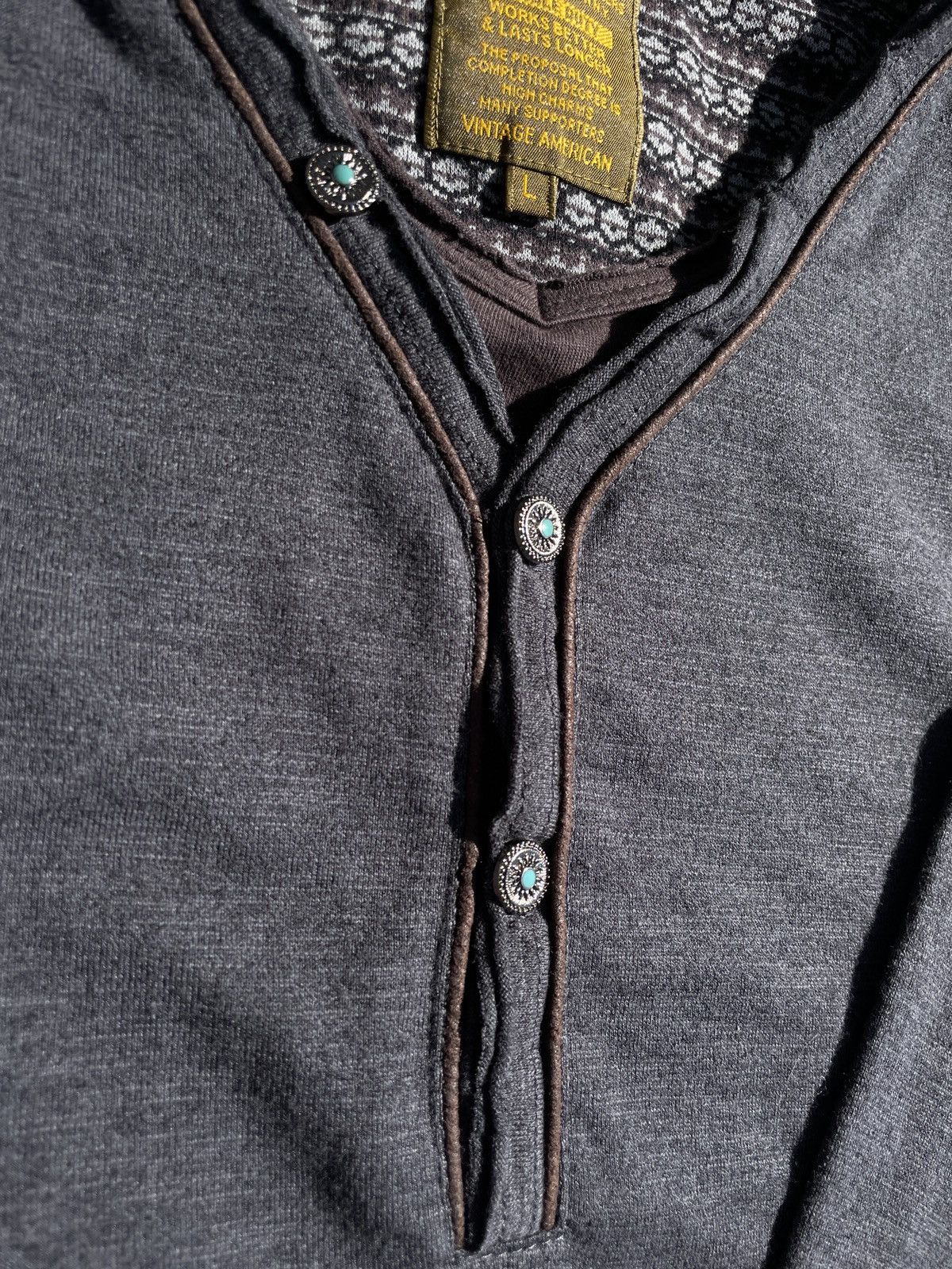 If Six Was Nine 2000s Japanese archive Layered Button Long Sleeve Tee Vkei Size US M / EU 48-50 / 2 - 7 Thumbnail