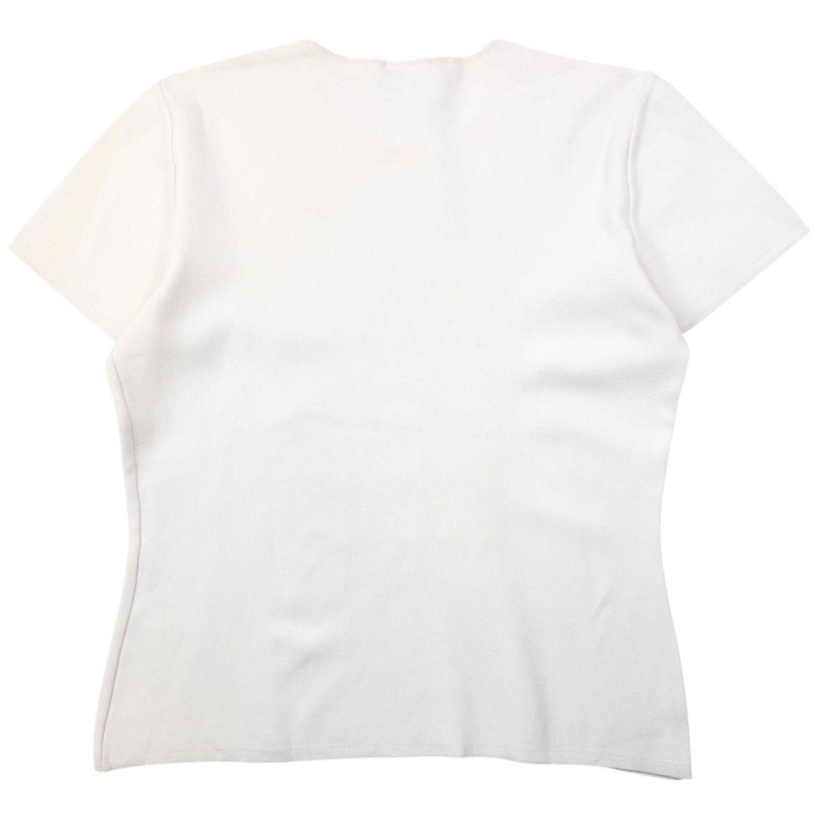 Versace Vintage Gianni Versace Cut-Out T Shirt Womens Size M Size M / US 6-8 / IT 42-44 - 2 Thumbnail