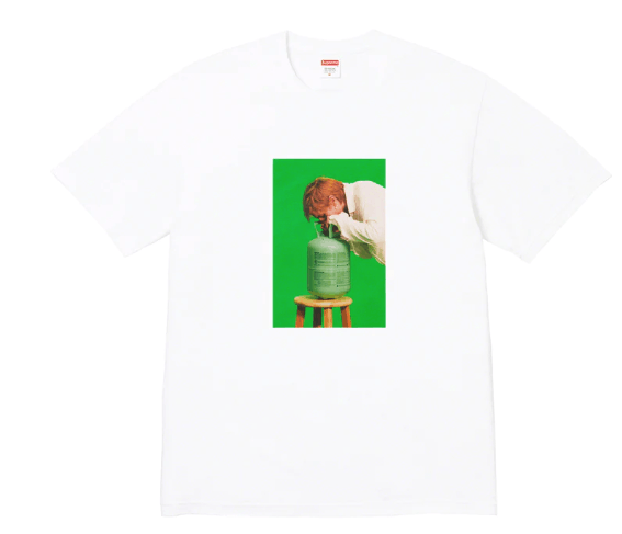 Supreme GreenScreen Tee White Size XXL Mark Leckey