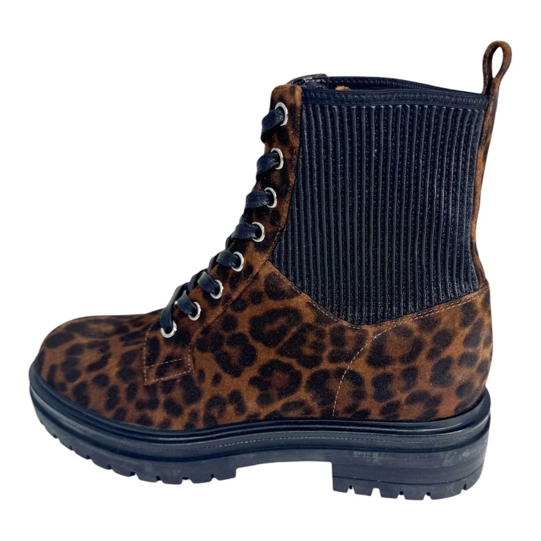 Gianvito Rossi Gianvito Rossi Suede Animal Print Ankle Boots Size US 7 / IT 37 - 2 Thumbnail