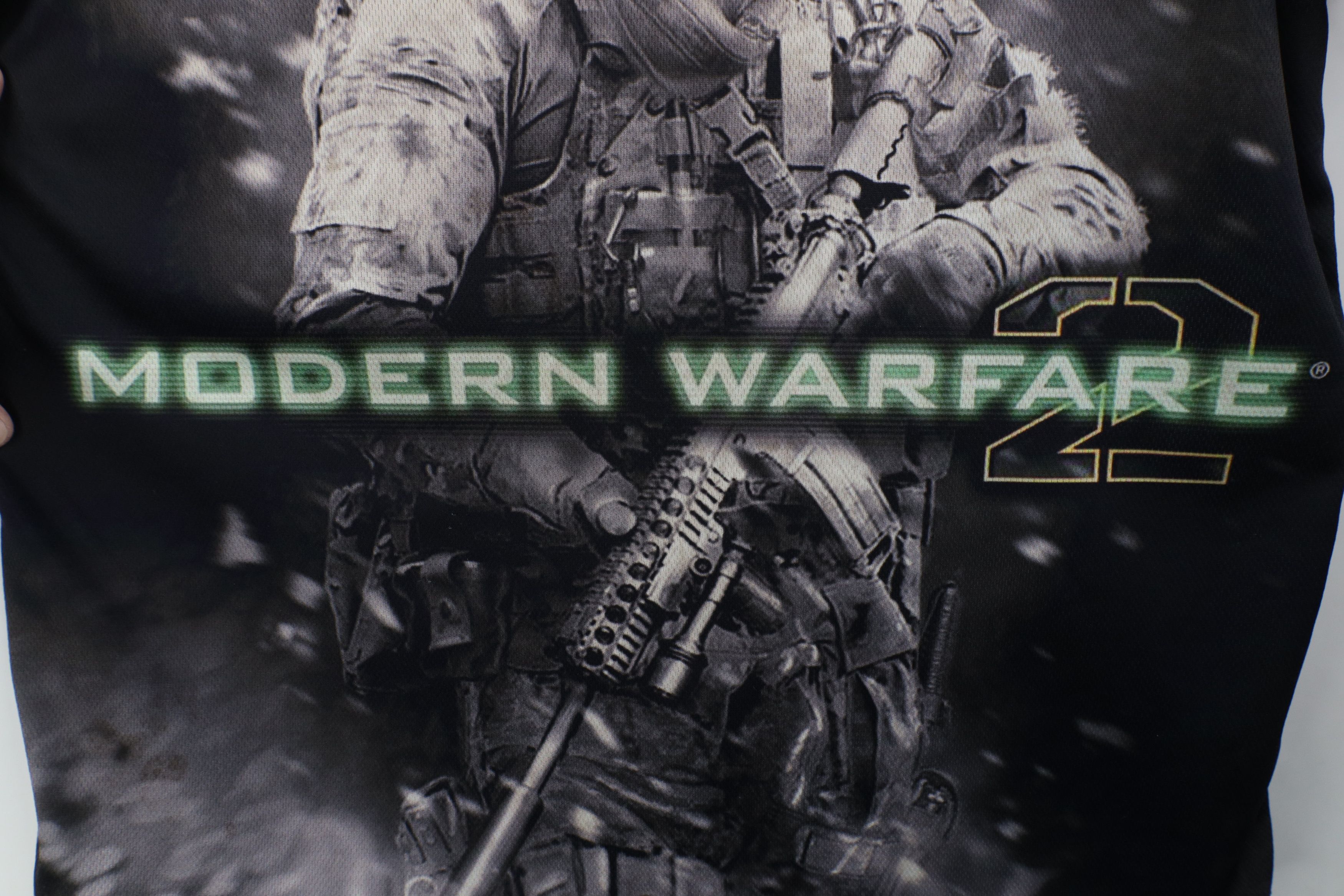 Vintage Vintage Y2K Print Call of Duty Modern Warfare 2 Game T-Shirt Size US M / EU 48-50 / 2 - 6 Thumbnail