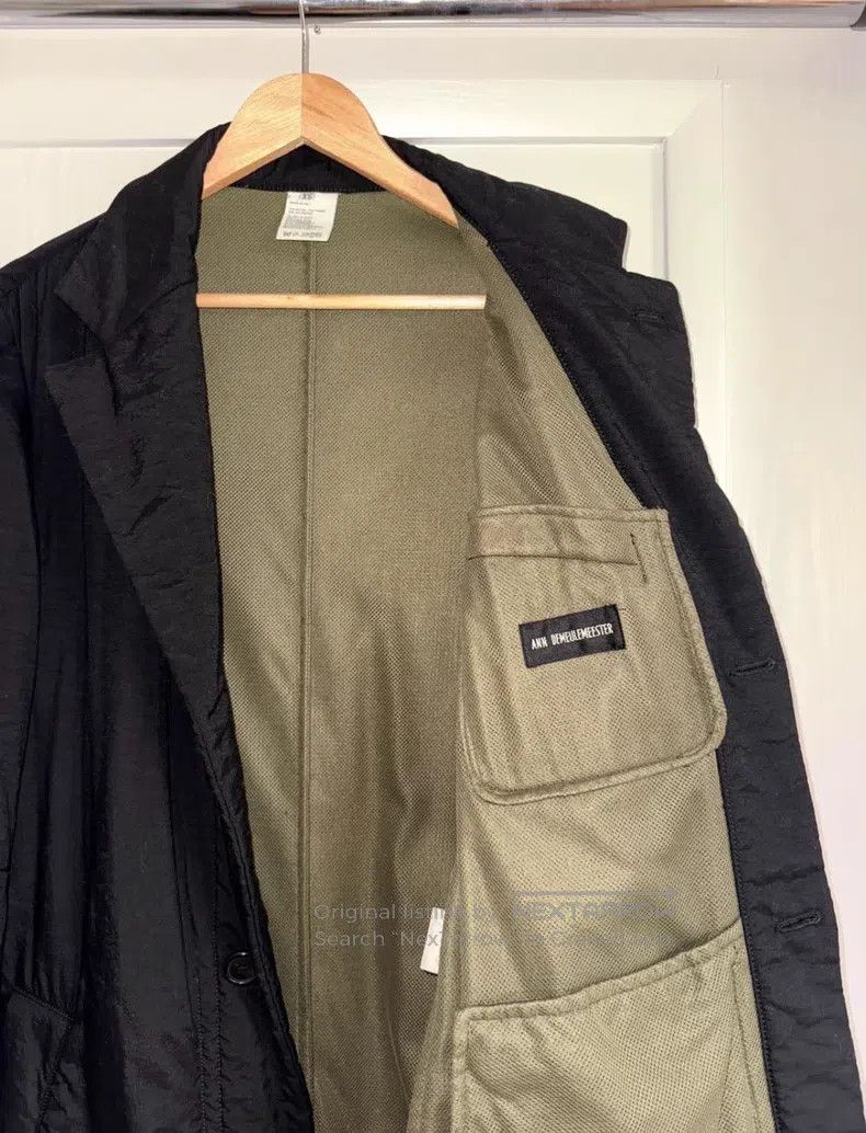 Ann Demeulemeester Ann Demeulemeester Stand-up collar coat cotton jacket Size US L / EU 52-54 / 3 - 6 Thumbnail