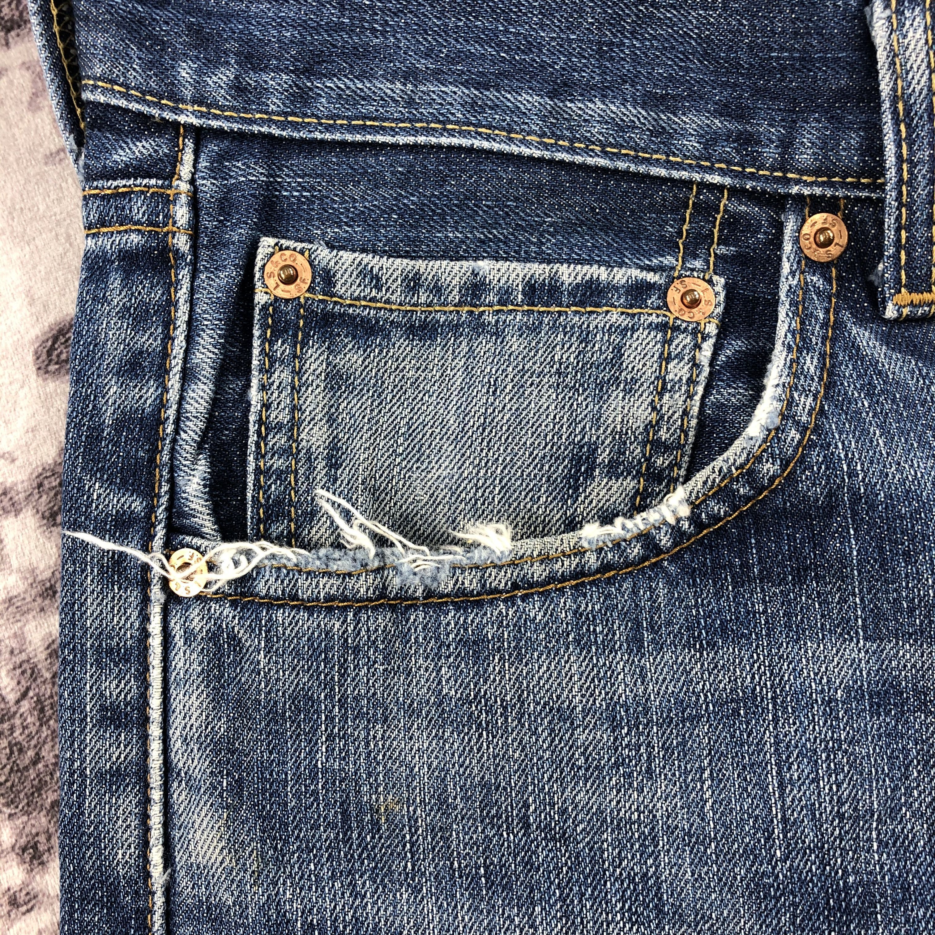 Levi's × Vintage Vintage Blue Wash Levis 503 Jeans-JM2255 Size US 35 - 10 Thumbnail