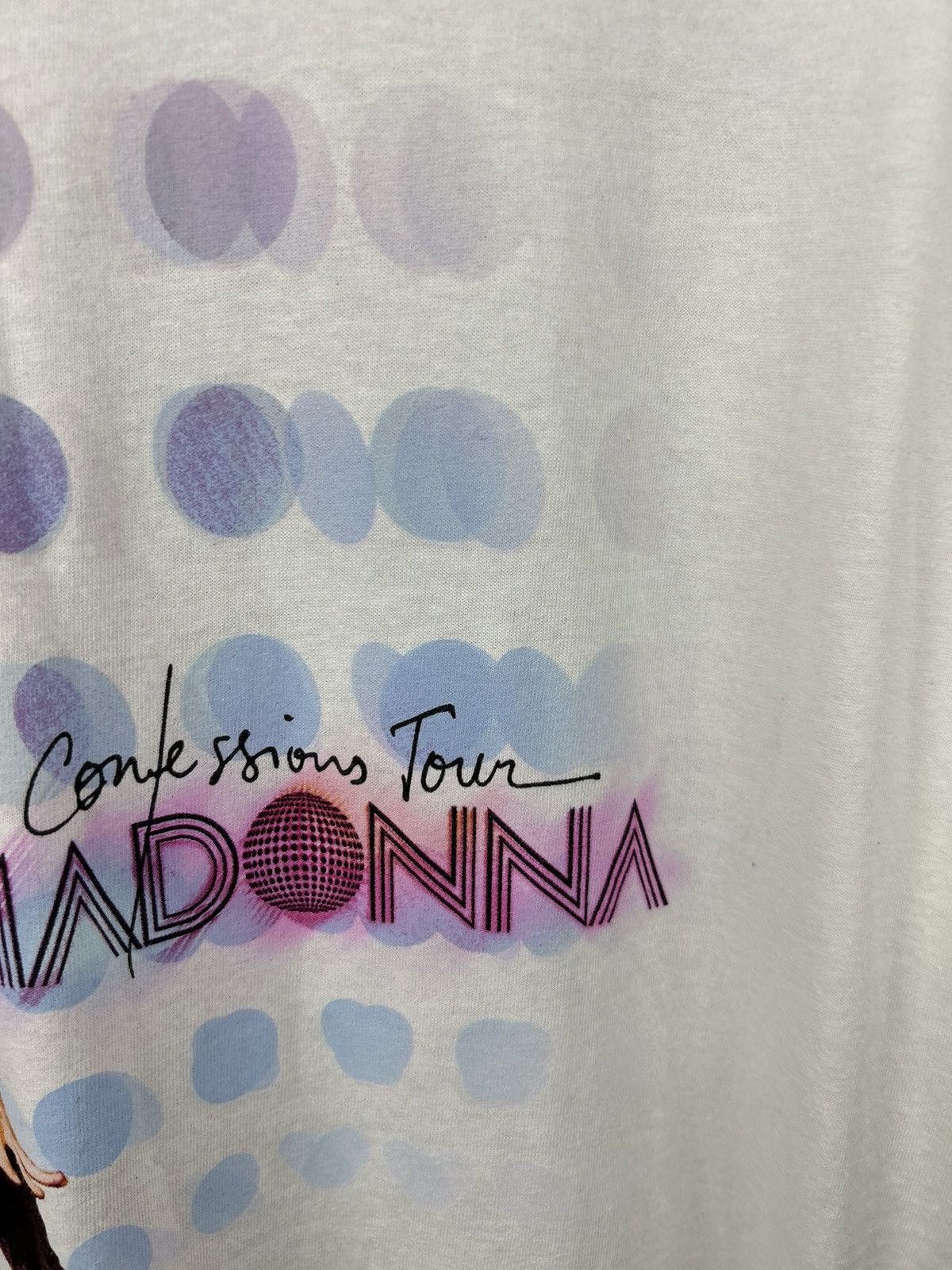 Band Tees Vintage 00s Madonna Confessions Tour 2006 T shirt Size US XL / EU 56 / 4 - 8 Thumbnail