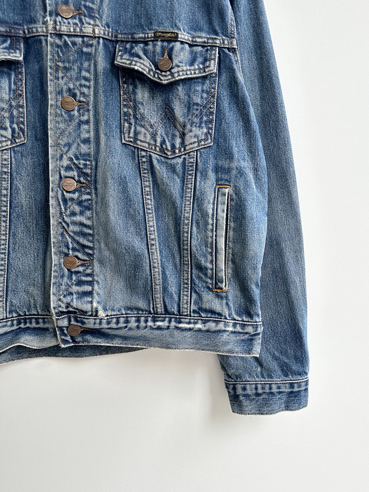 Wrangler Vintage Wrangler Denim Jeans Jacket Size US M / EU 48-50 / 2 - 6 Thumbnail