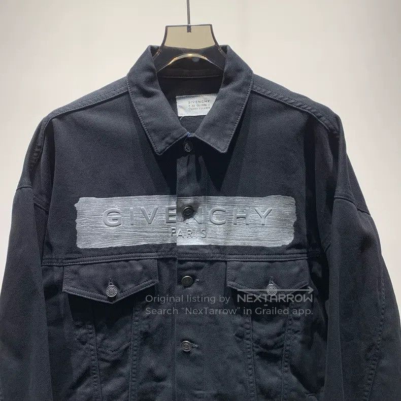 Givenchy Givenchy Black Slate Denim Jacket Size US L / EU 52-54 / 3 - 3 Thumbnail