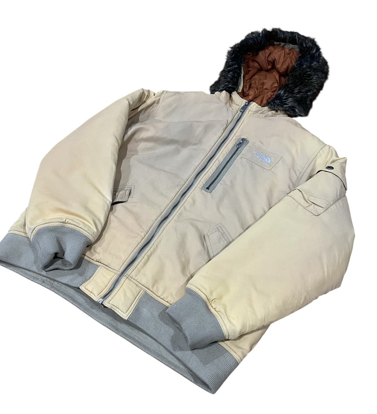 The North Face The North Face Artic Military Bomber Jacket Fur Hoodie Size US L / EU 52-54 / 3 - 4 Thumbnail