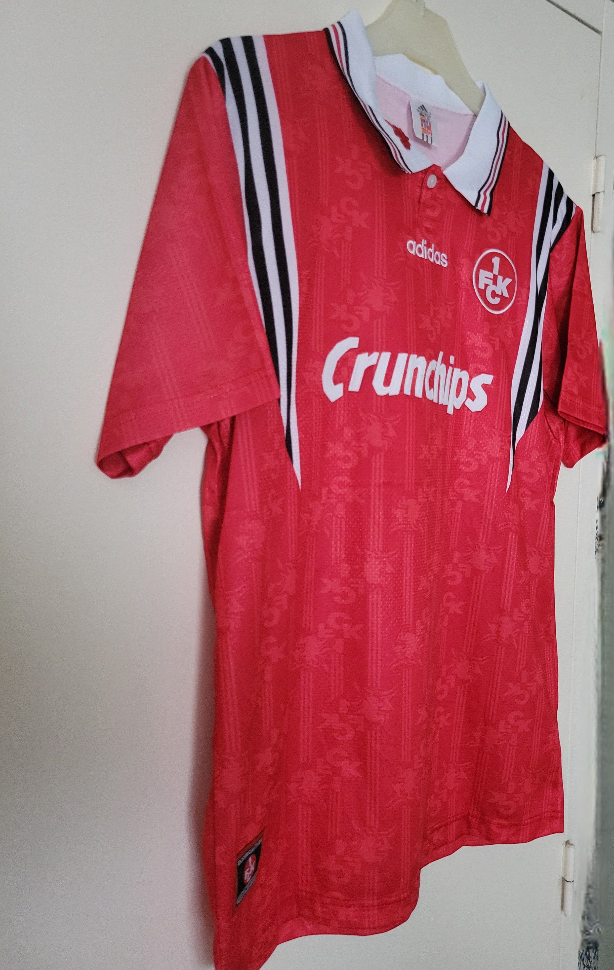 Other Brehme 6 Kaiserslautern 1997 Fußball vintage Trikot Jersey Size US L / EU 52-54 / 3 - 4 Thumbnail