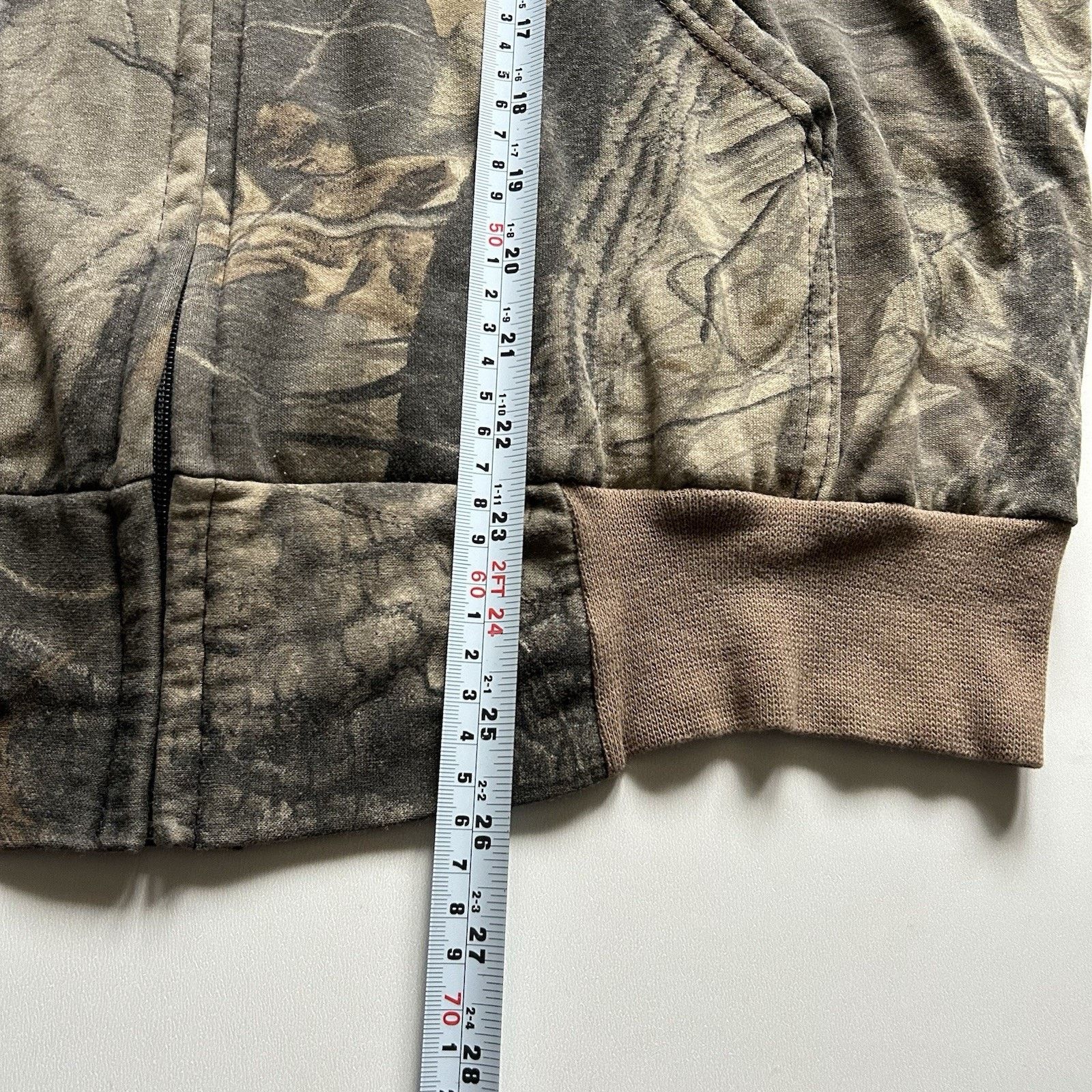 Realtree × Vintage Vintage 90s Realtree Camo Full Zip Hoodie Sweatshirt XL Rare Size US XL / EU 56 / 4 - 5 Thumbnail