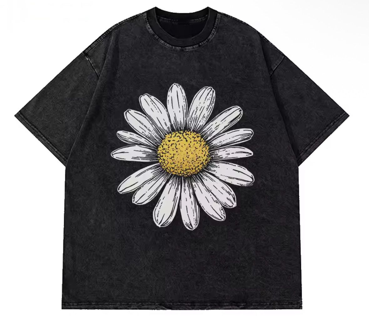 Japanese Brand Y2K Vintage Beautiful Sunflower Art Print Distressed T-Shirt Size US M / EU 48-50 / 2 - 1 Thumbnail