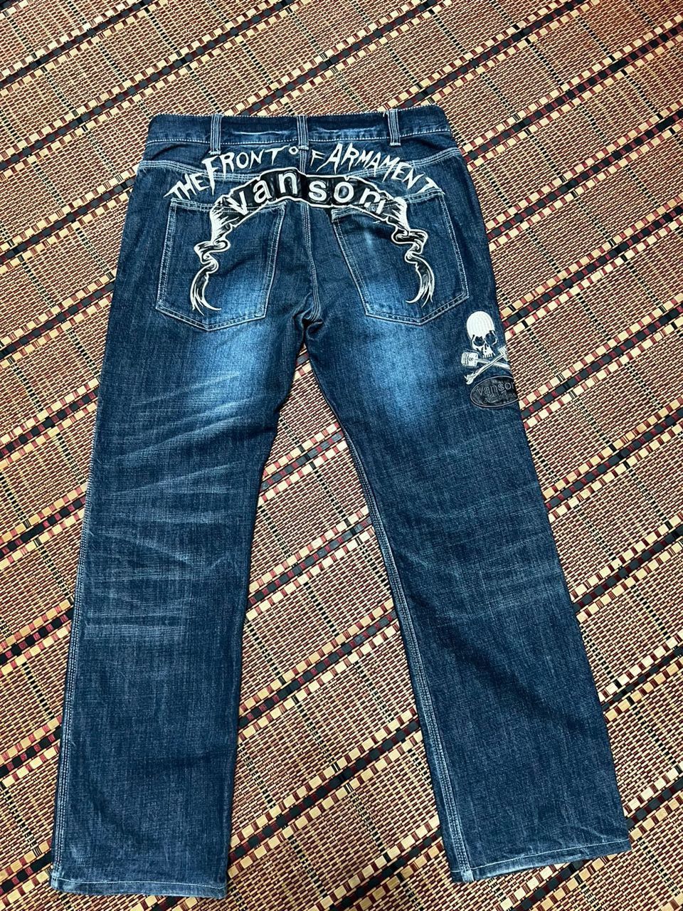 Vanson Leathers Vanson Leather The Front of Armament Jeans Size US 34 / EU 50 - 6 Thumbnail