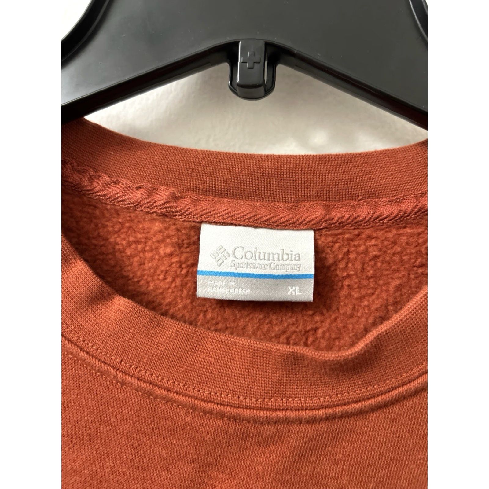 Logo 7 Columbia Sweatshirt Pullover Mens XL Orange Logo Graphic Long Sleeve Crew Neck Pullover Regular Fit Size US XL / EU 56 / 4 - 6 Thumbnail