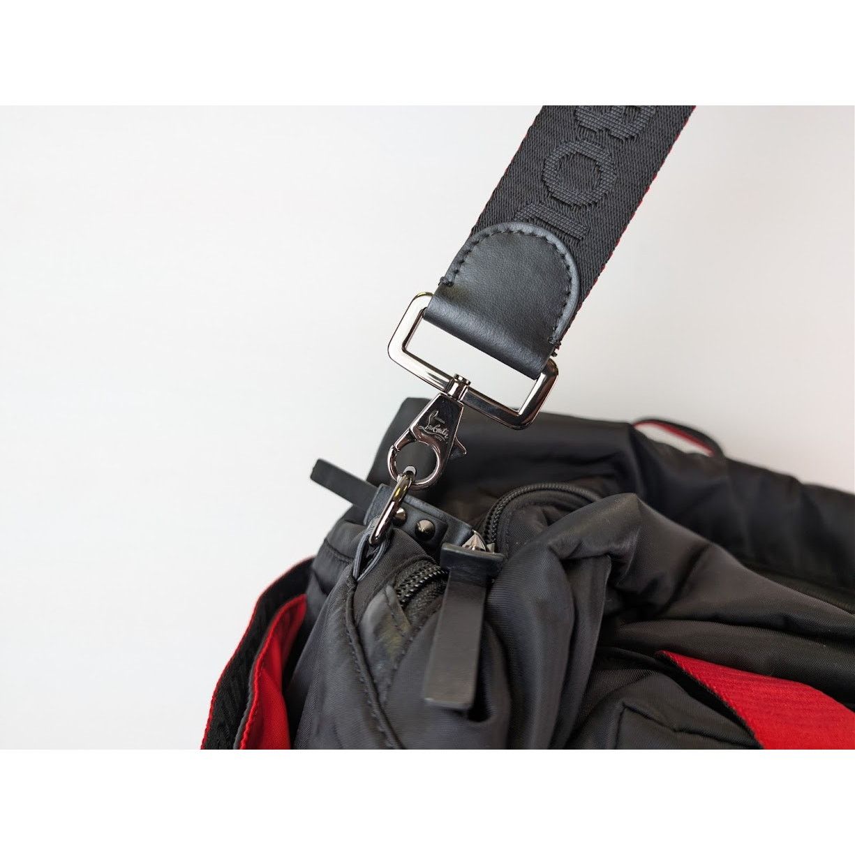 Christian Louboutin o1rshd1 Size: OS / Loubideal Sport Bag in Loubi/Black Size ONE SIZE - 16 Thumbnail