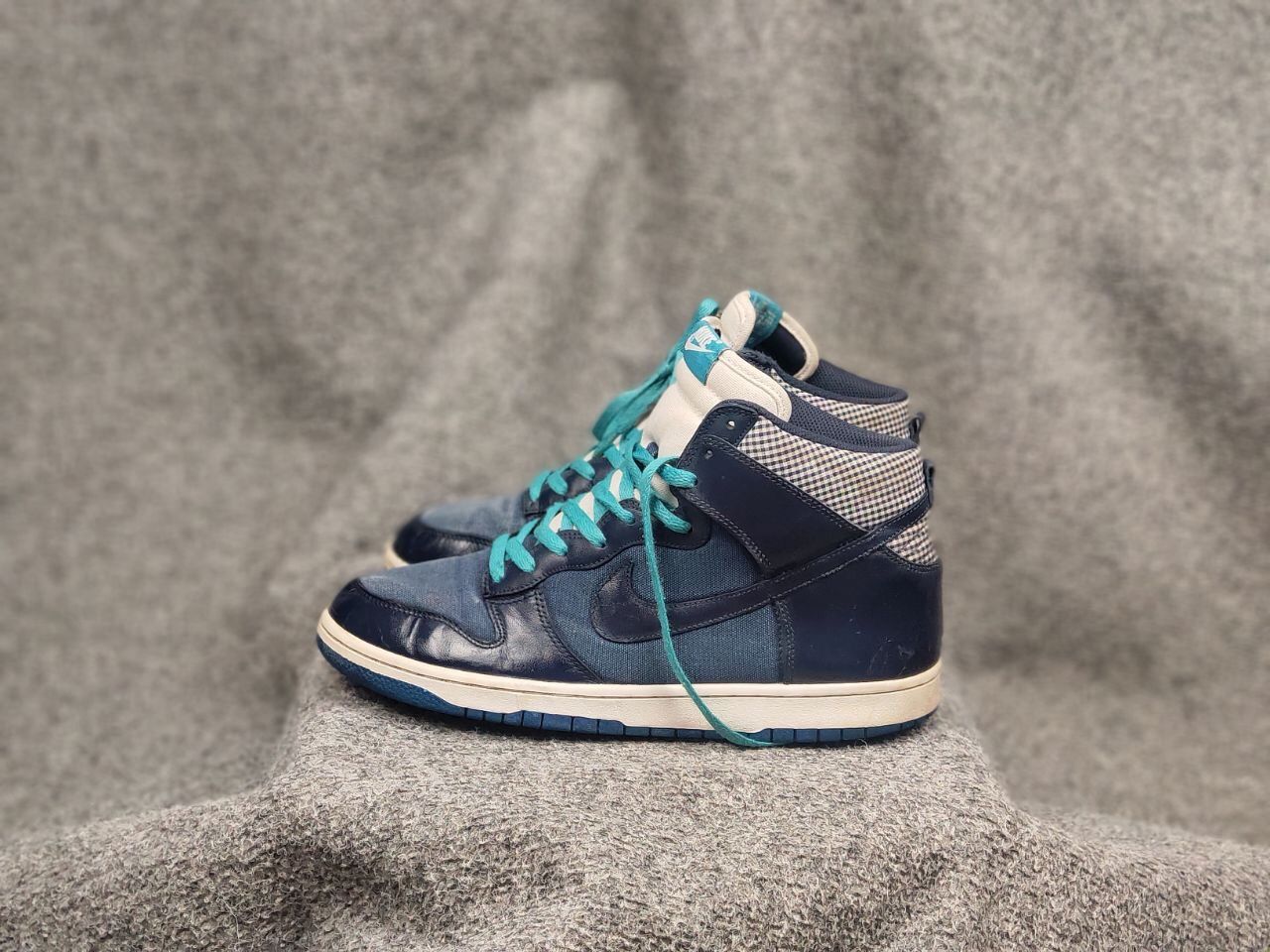 Nike Nike Dunk High Jd Sports combined fabric Vintage Sneakers Size US 11 / EU 44 - 19 Thumbnail