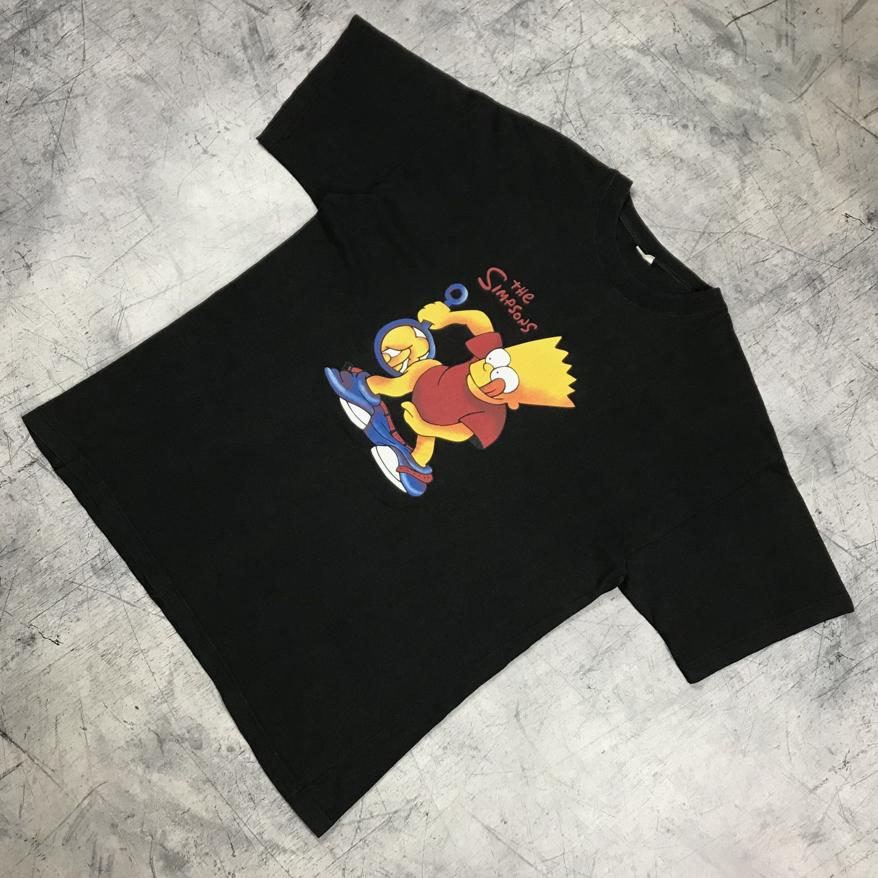Vintage 90s Bart The Simpsons Rare Tee Size US L / EU 52-54 / 3 - 4 Thumbnail