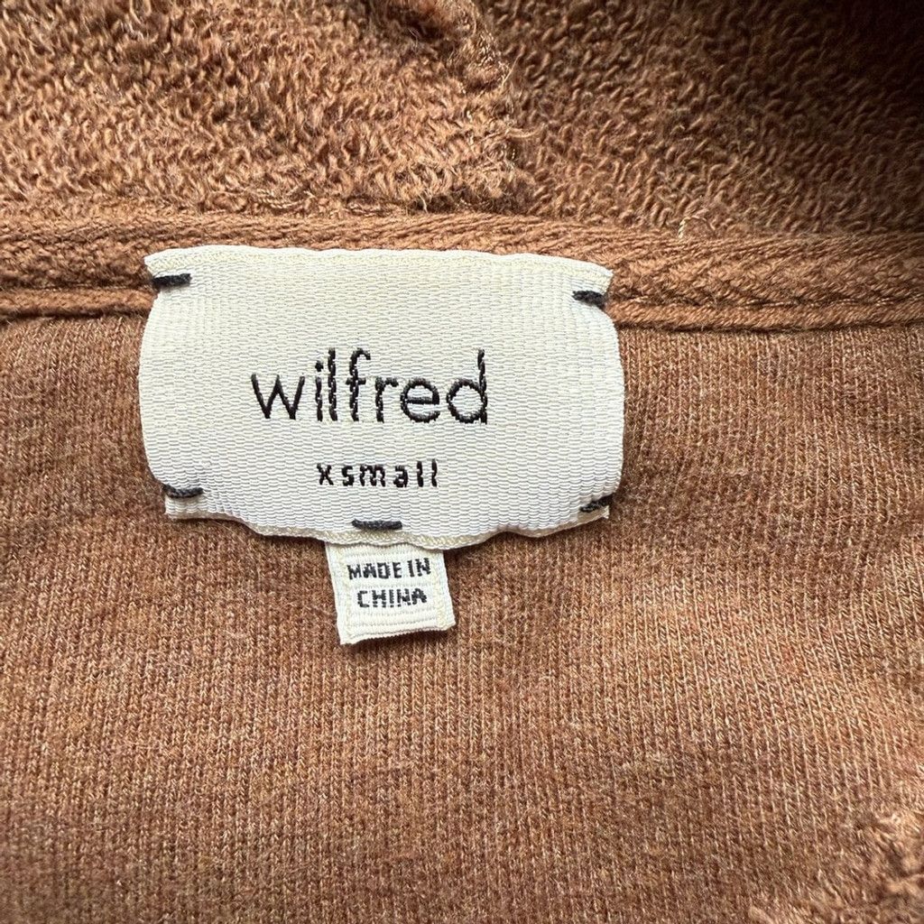 Aritzia Wilfred Aritzia Utility Jacket in Brown Size XXS / US 00 / IT 34 - 3 Thumbnail