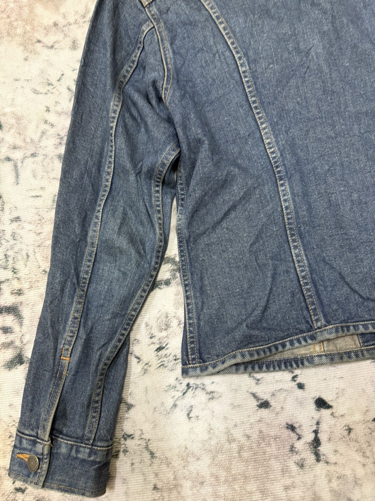 Vintage × Wrangler Vintage 90s Wrangler Blue Bell Denim Jacket Size S / US 4 / IT 40 - 13 Thumbnail