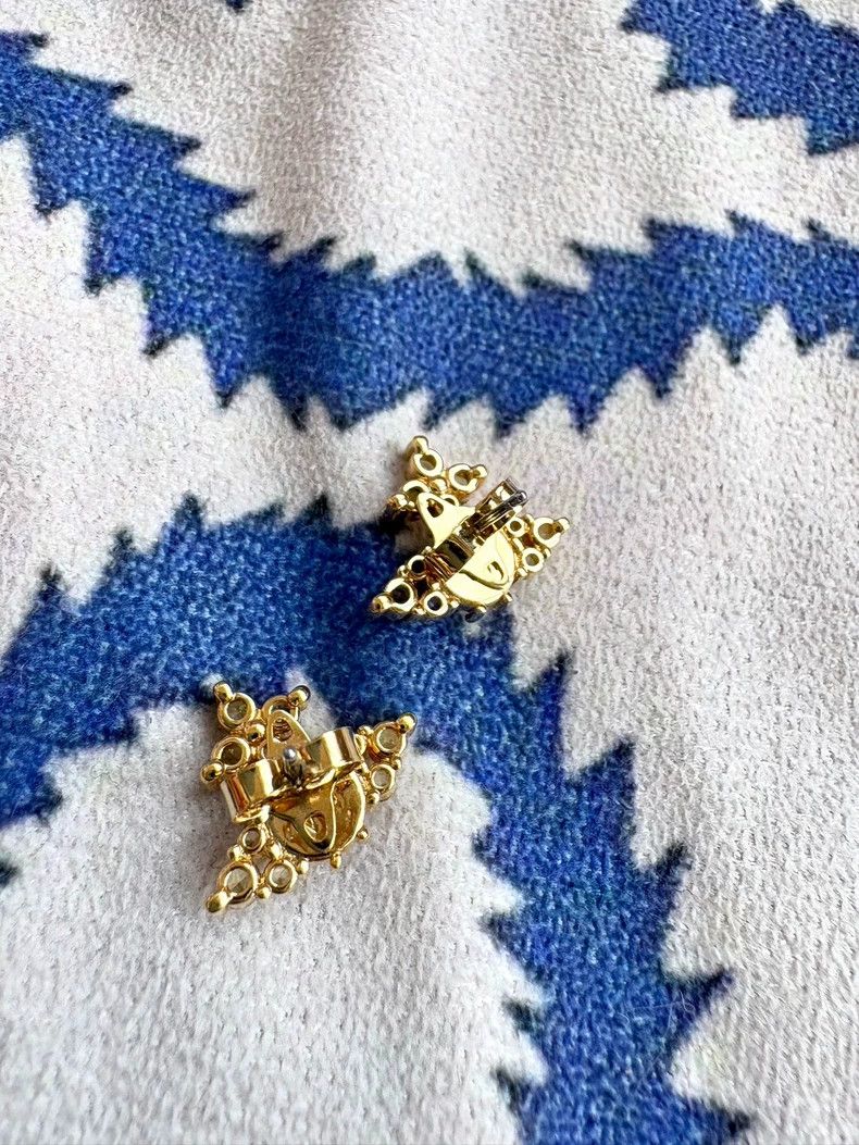 Vivienne Westwood Vivienne Westwood Vintage Pearl Saturn Stud Earrings Size ONE SIZE - 3 Thumbnail