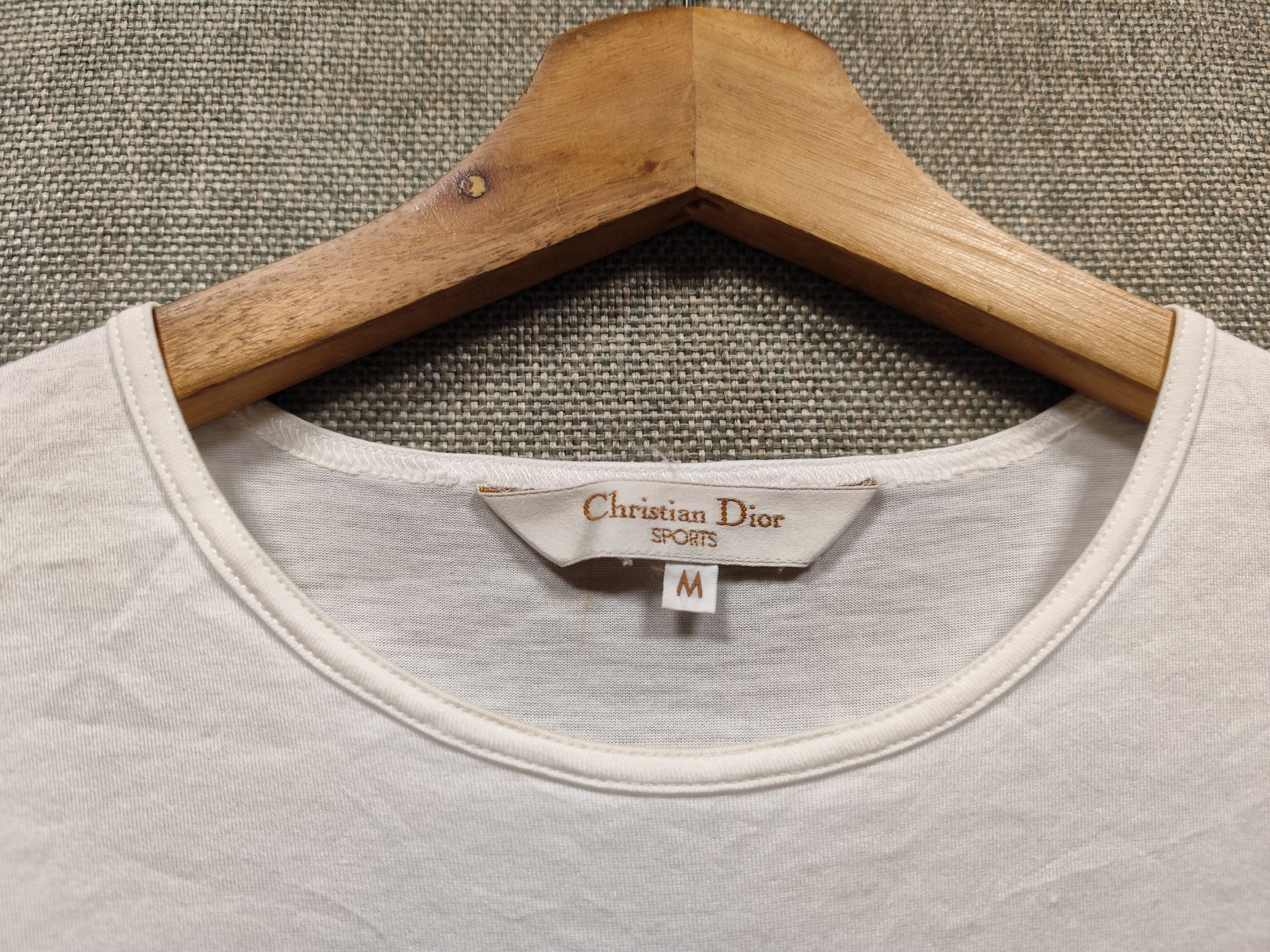 Christian Dior Monsieur T shirt christian dior sports embroidery Size US S / EU 44-46 / 1 - 3 Thumbnail