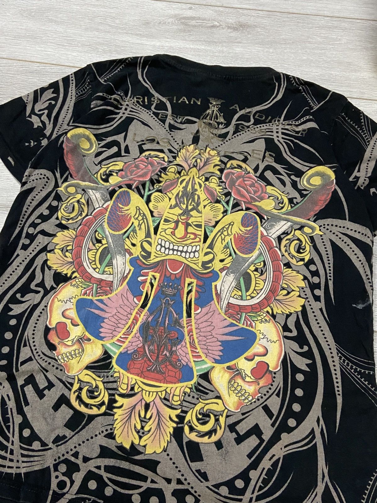 Ed Hardy Ed Hardy Aztec ☠️ vintage USA t-shirt Size US M / EU 48-50 / 2 - 12 Thumbnail