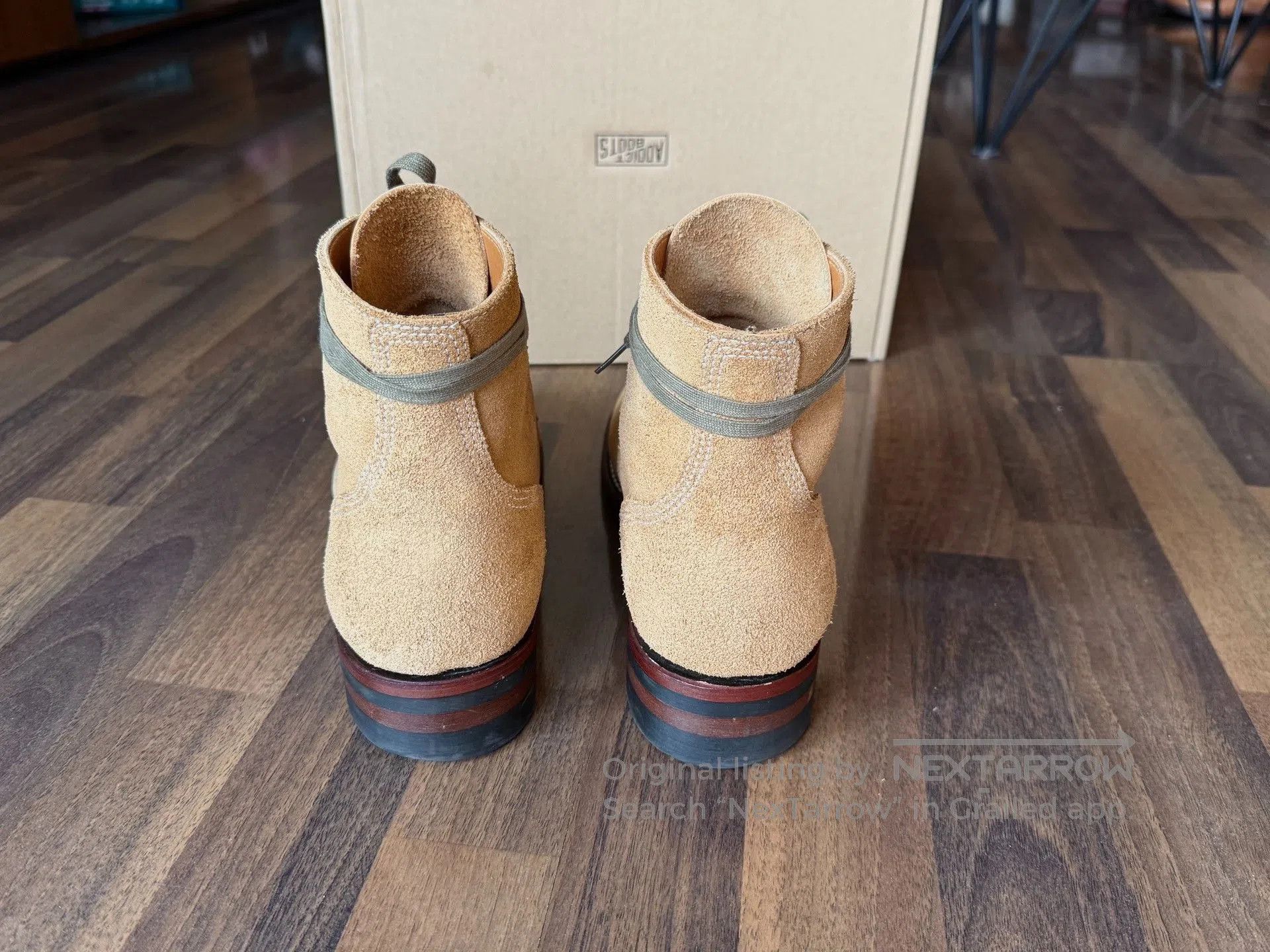 ADDICT ADDICT BOOTS AB-06SS Suede Leather Boots. Size US 9 / EU 42 - 3 Thumbnail