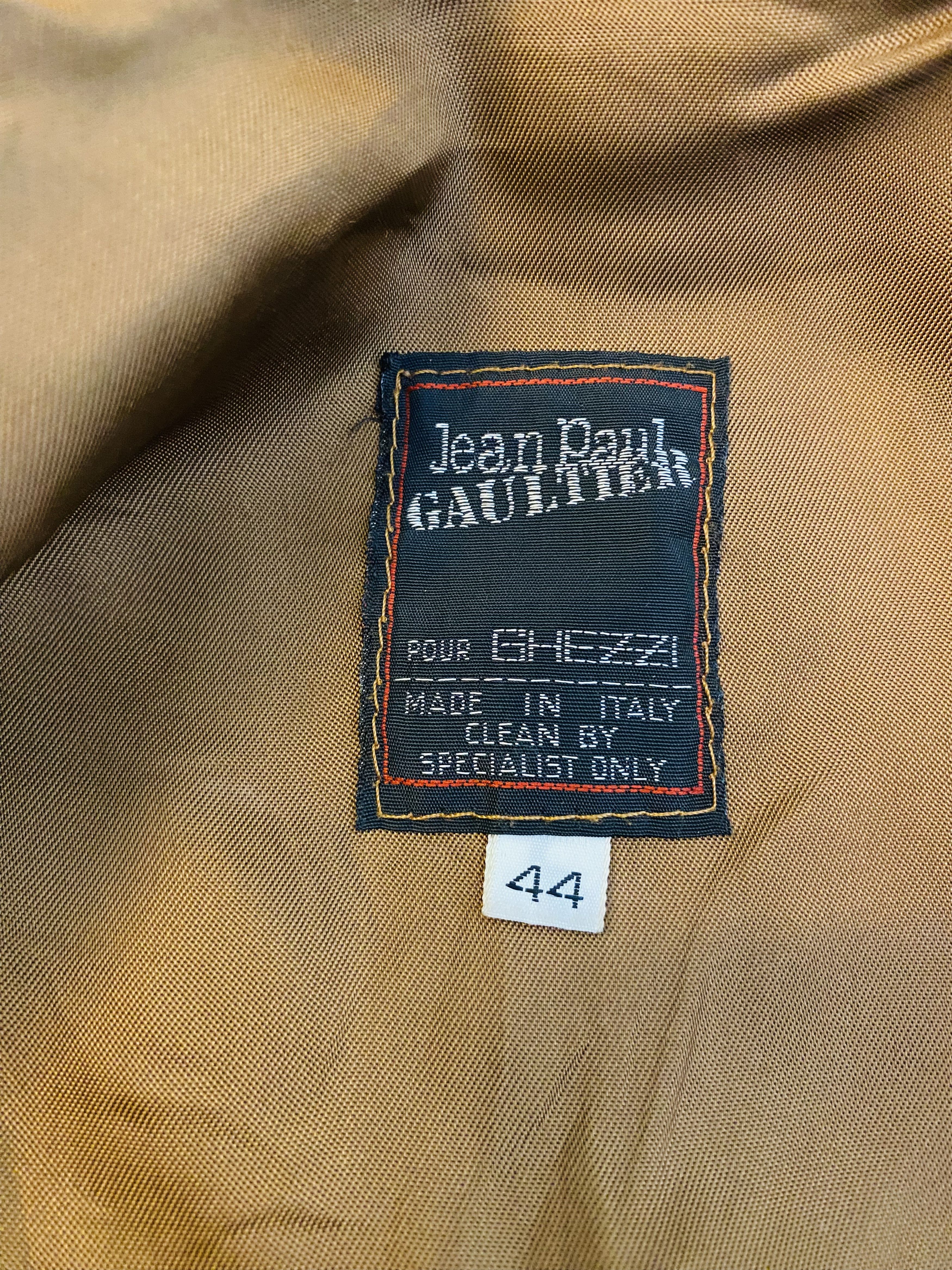 Jean Paul Gaultier Jean Paul Gaultier Ghezzi Fringe Leather Western Jacket Size M / US 6-8 / IT 42-44 - 9 Thumbnail