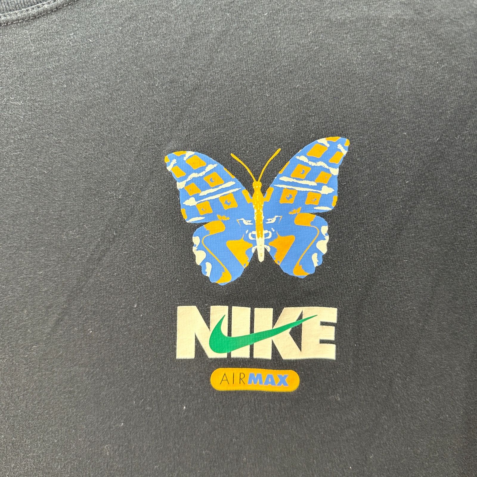 Nike NIKE Women's XL Loose Fit Butterfly T shirt 100% Cotton Size XL / US 12-14 / IT 48-50 - 4 Thumbnail