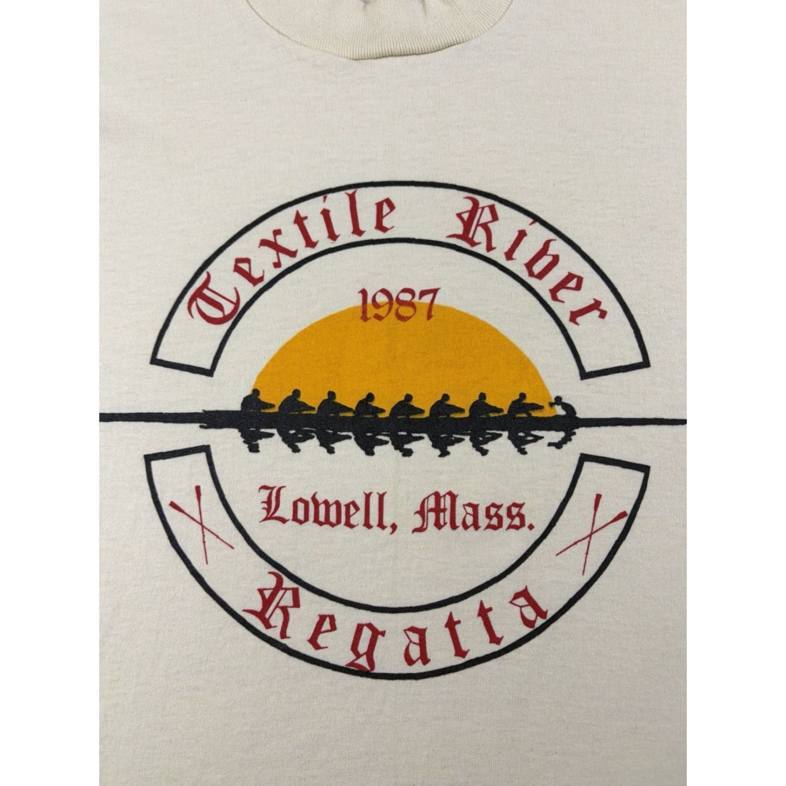 Jerzees VINTAGE Jerzees River Regatta Shirt XL? Size US L / EU 52-54 / 3 - 2 Thumbnail