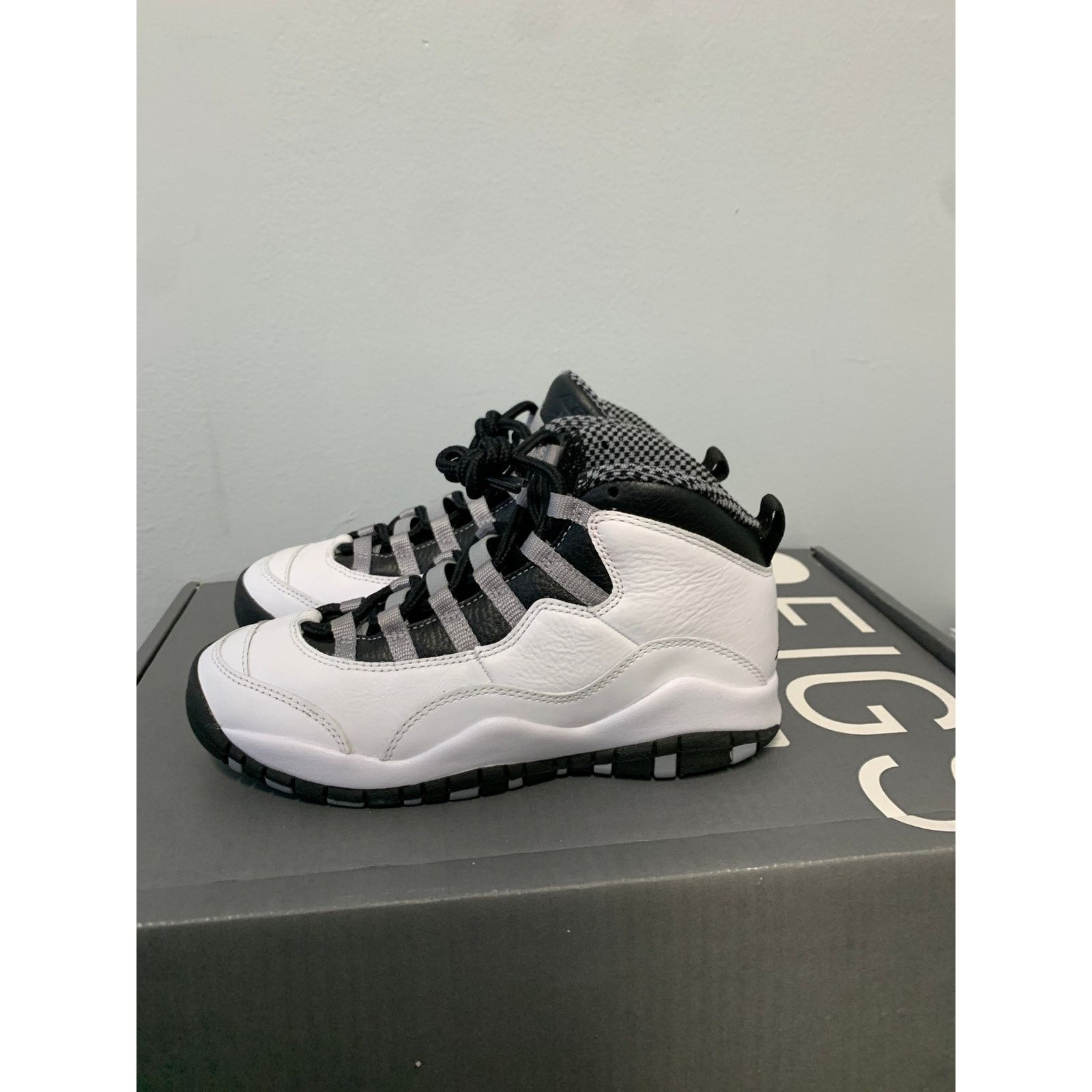 Nike Jordan 10 Retro Steel 2025 GS Size 4.5Y BRAND NEW SHIPS NOW Size US 5 / EU 37 - 3 Thumbnail