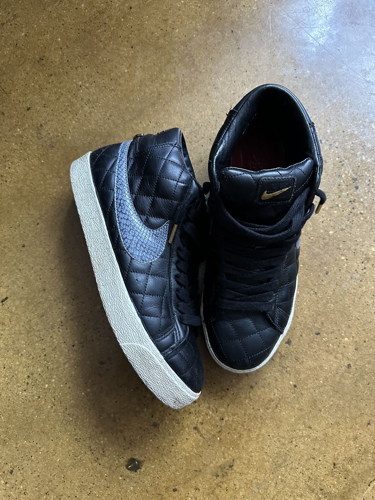 Nike × Supreme Supreme x Blazer SB Black 2006 Size US 10.5 / EU 43-44 - 1 Thumbnail