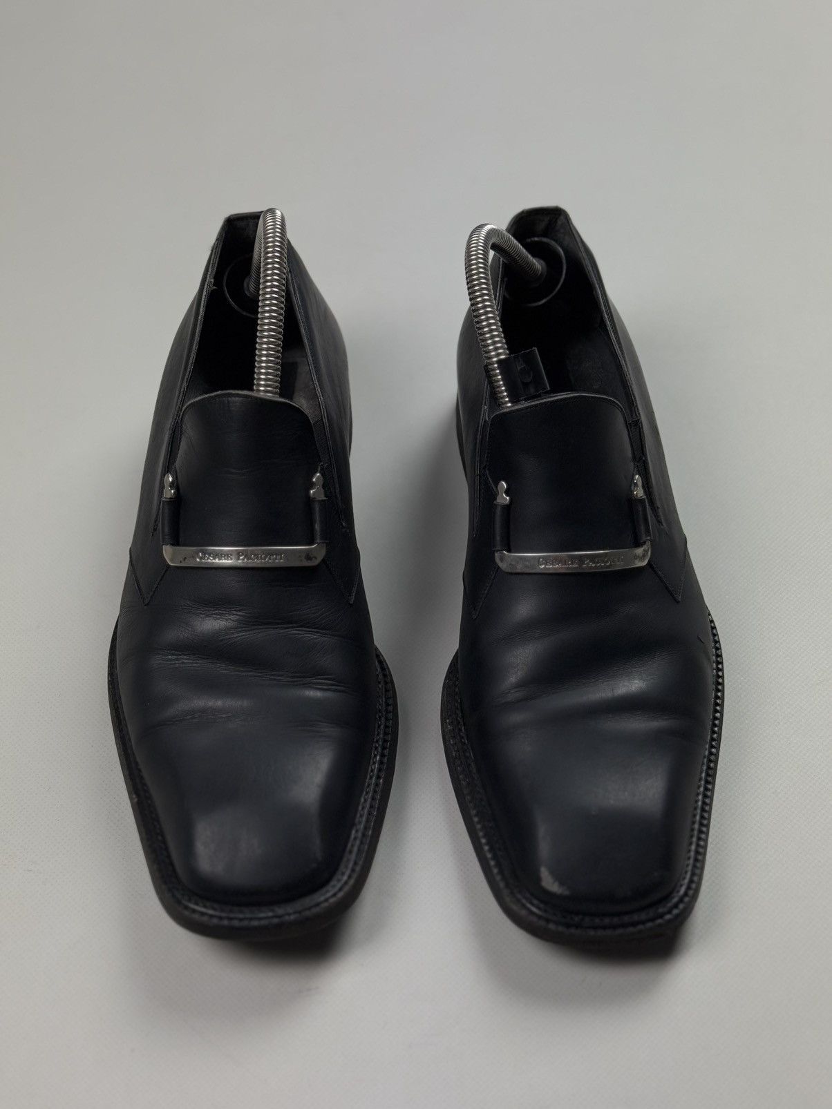 Vintage Cesare Paciotti Vintage Men’s Leather Formal Loafers Shoes Size US 8 / EU 41 - 9 Thumbnail