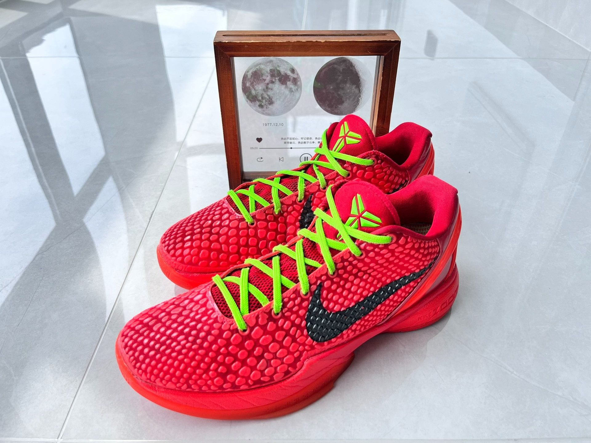 Nike Nike KOBE6 Red Lowtop Sneakers 9 Men Size US 9 / EU 42 - 1 Thumbnail