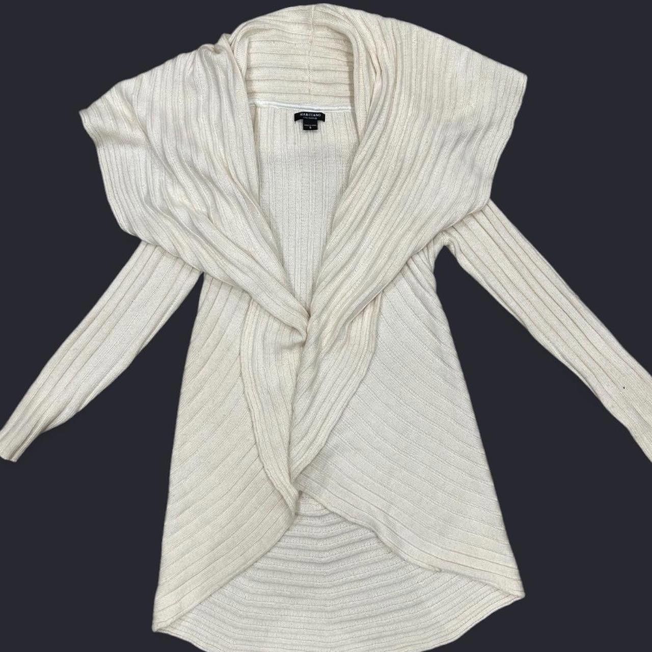 Georges Marciano Marciano Women's Cream and Tan Cardigan Size M / US 6-8 / IT 42-44 - 2 Thumbnail