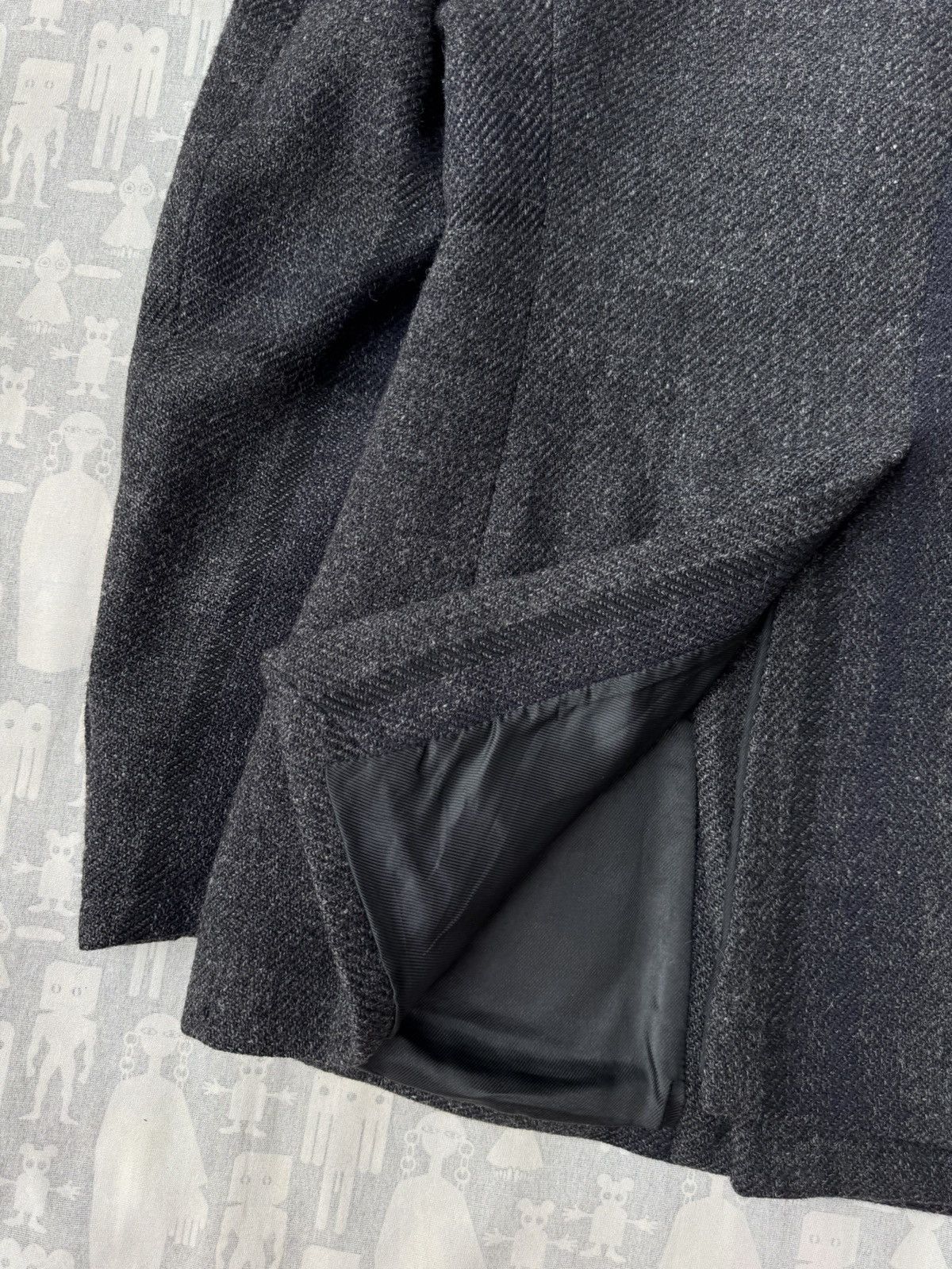 Dirk Bikkembergs Dirk Bikkembergs AW95 Cargo Double Breasted Wool Blazer Size US M / EU 48-50 / 2 - 8 Thumbnail