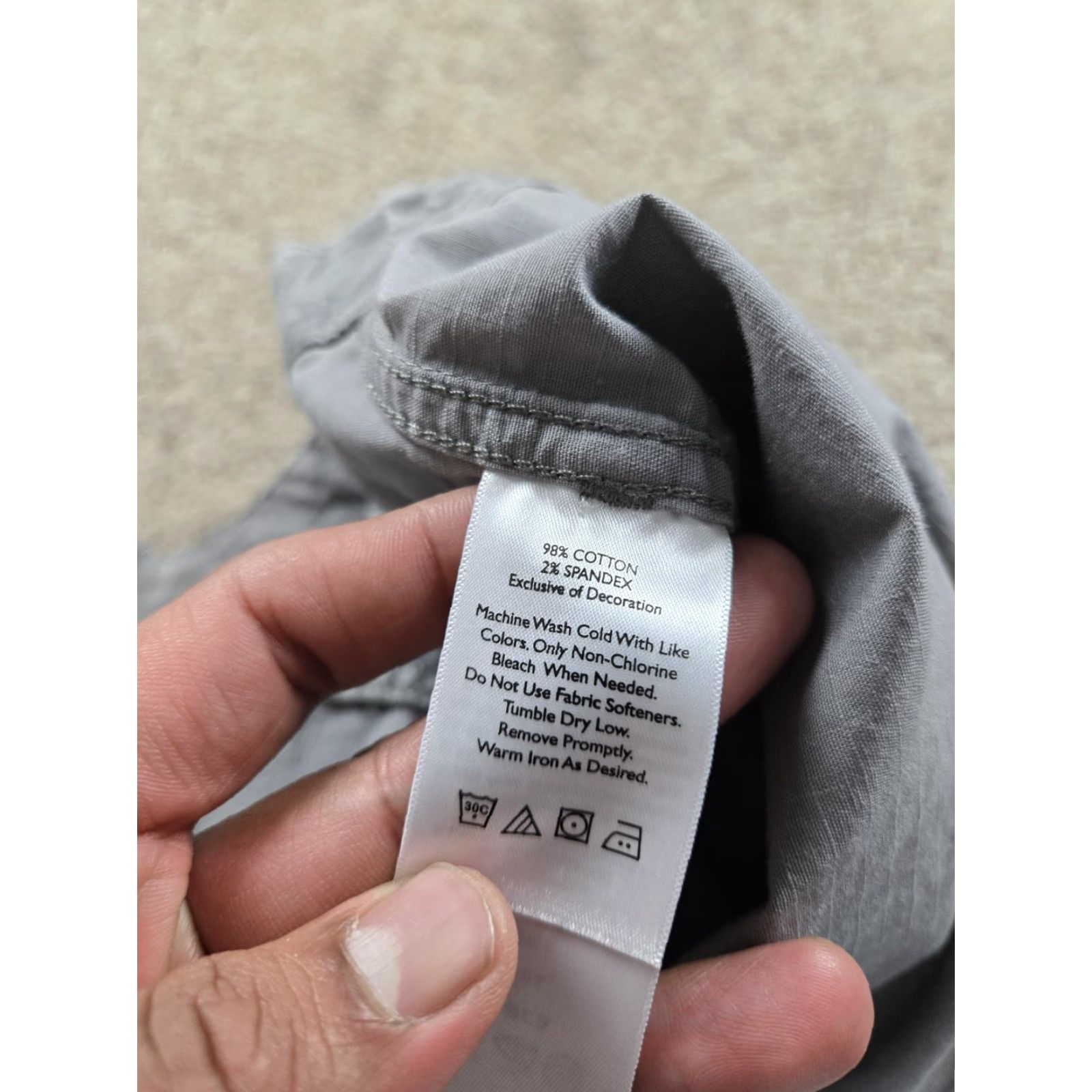 Eddie Bauer Eddie Bauer Jacket Womens Large Gray Camo Snap Front Lightweight Stretch Size L / US 10 / IT 46 - 5 Thumbnail