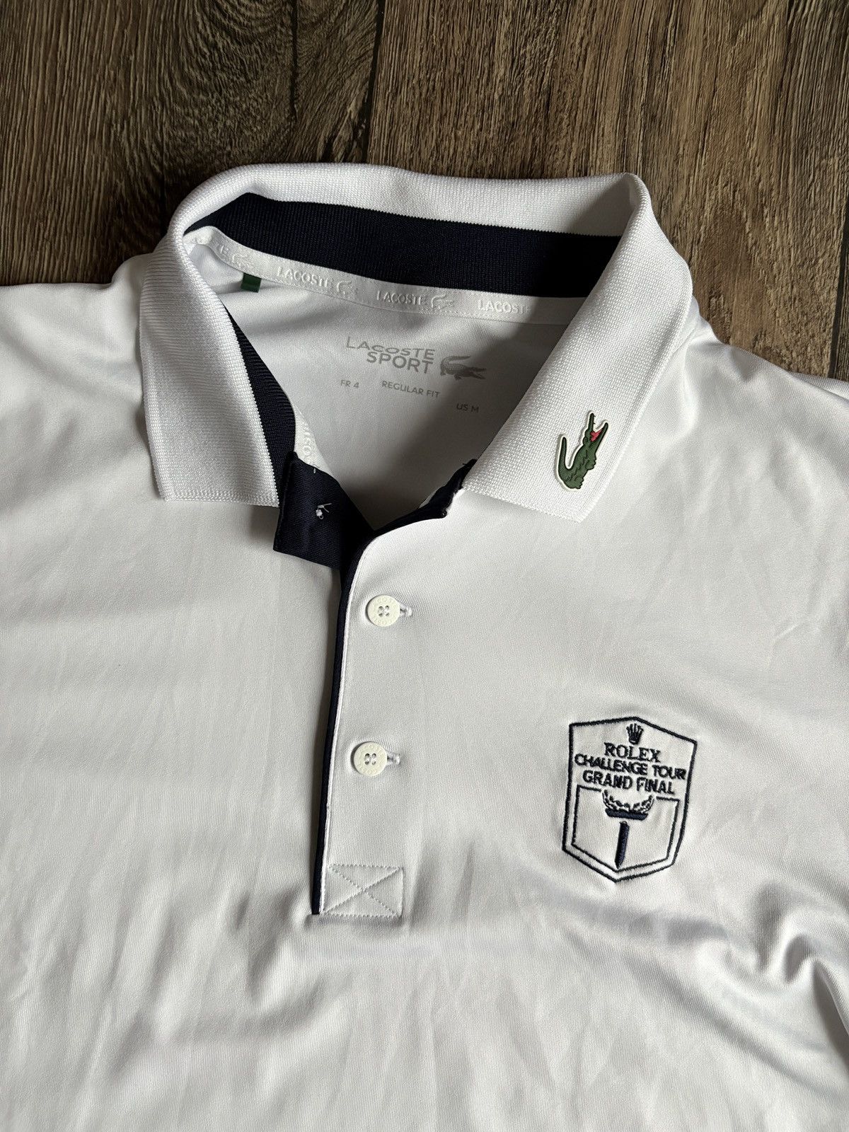 Rolex Lacoste Rolex Challenge Tour Grand Final Polo Shirt Size US M / EU 48-50 / 2 - 2 Thumbnail