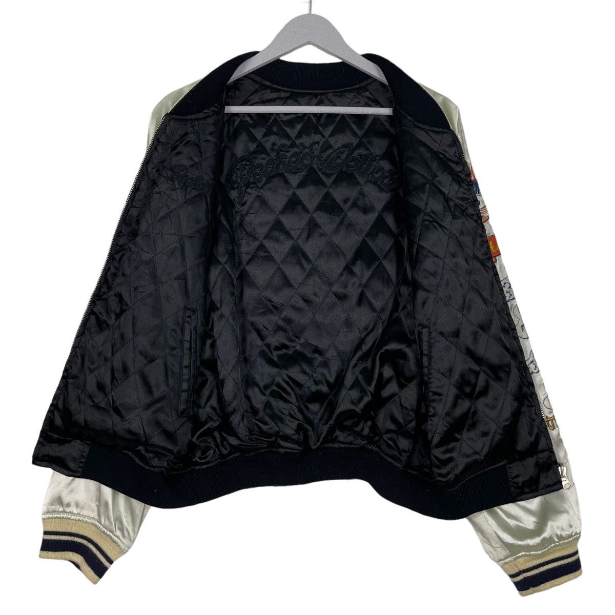 Japanese Brand × Toyo Enterprises 💥PEAKED YELLOW JAPAN SUKAJAN GEISHA EMBROIDERY JACKET Size US L / EU 52-54 / 3 - 12 Thumbnail