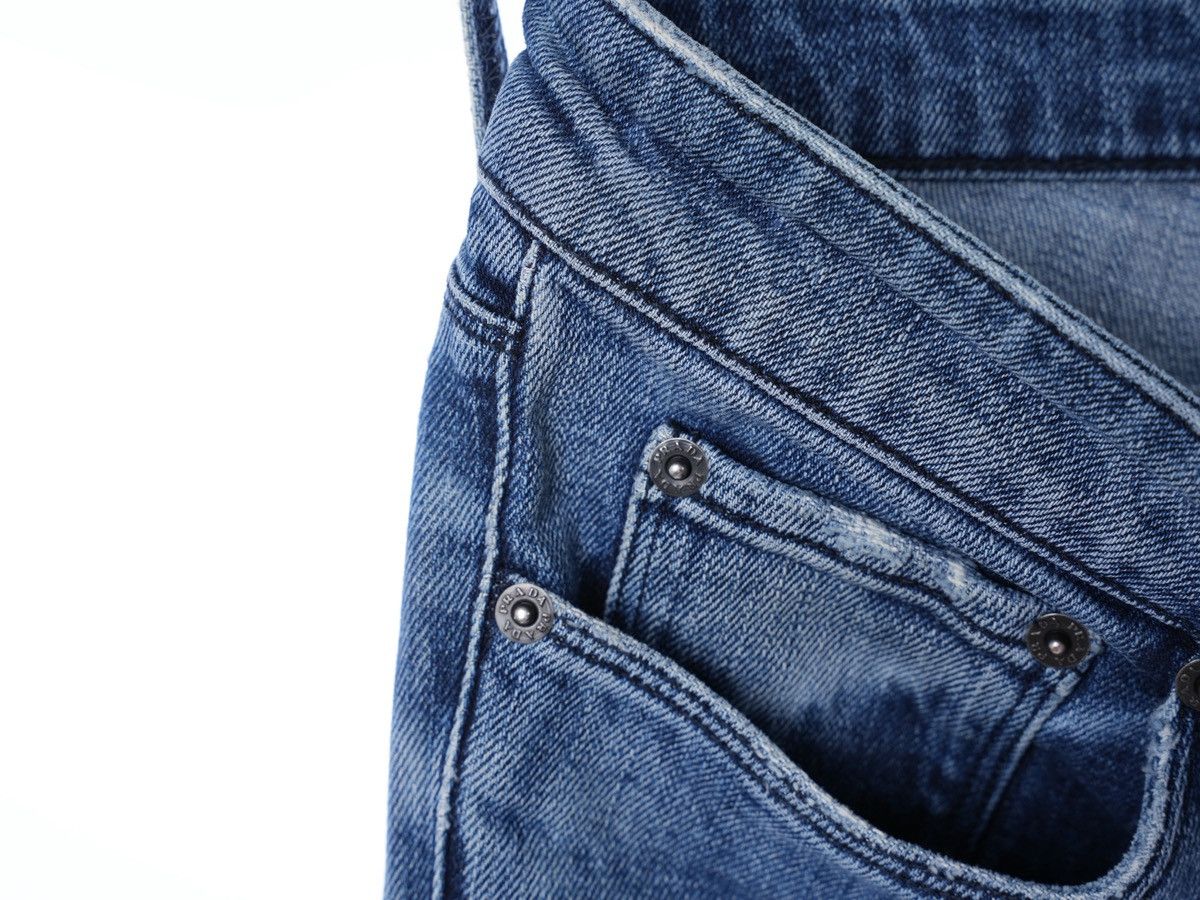 Prada PRADA VINTAGE WMNS DENIM JEANS PANTS Size 29" - 5 Thumbnail